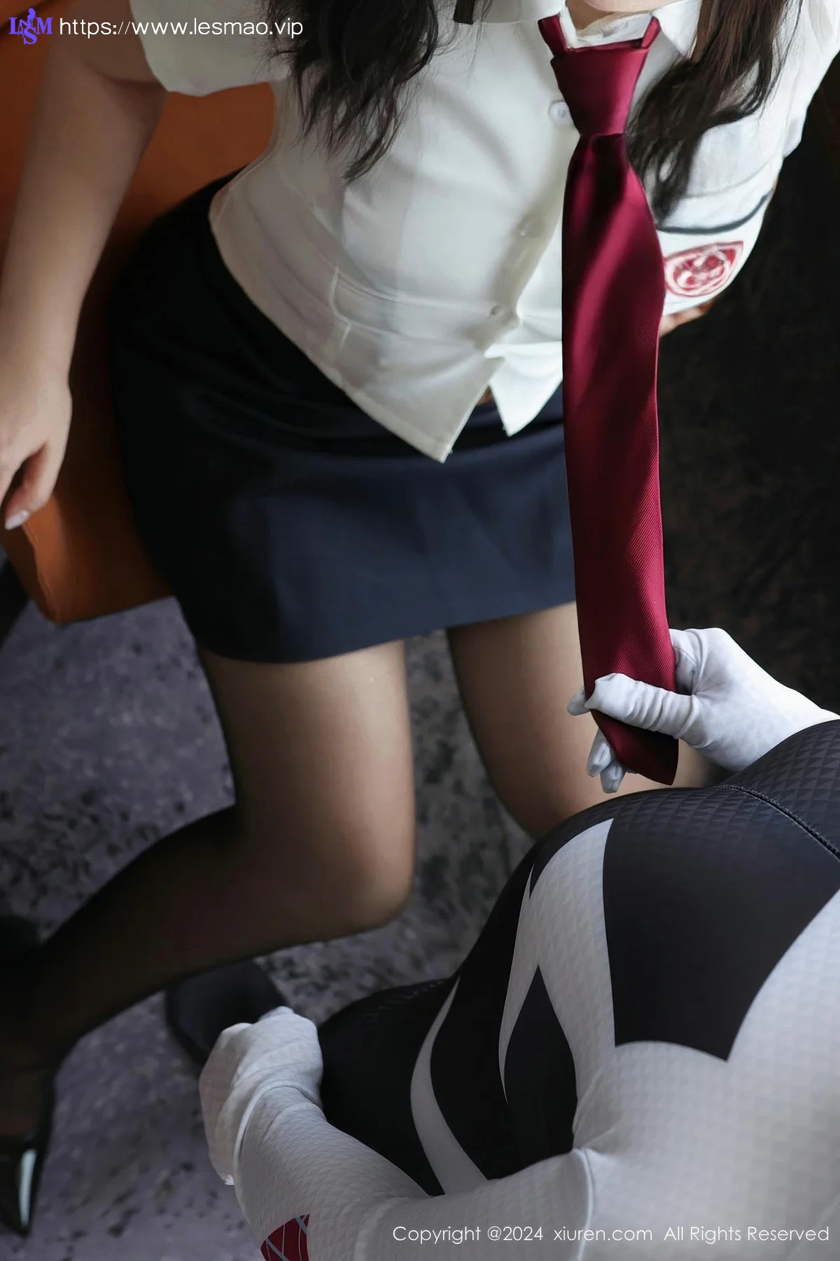 XiuRen 秀人 No.9122 小薯条nienie 校服萝莉美女 - 45