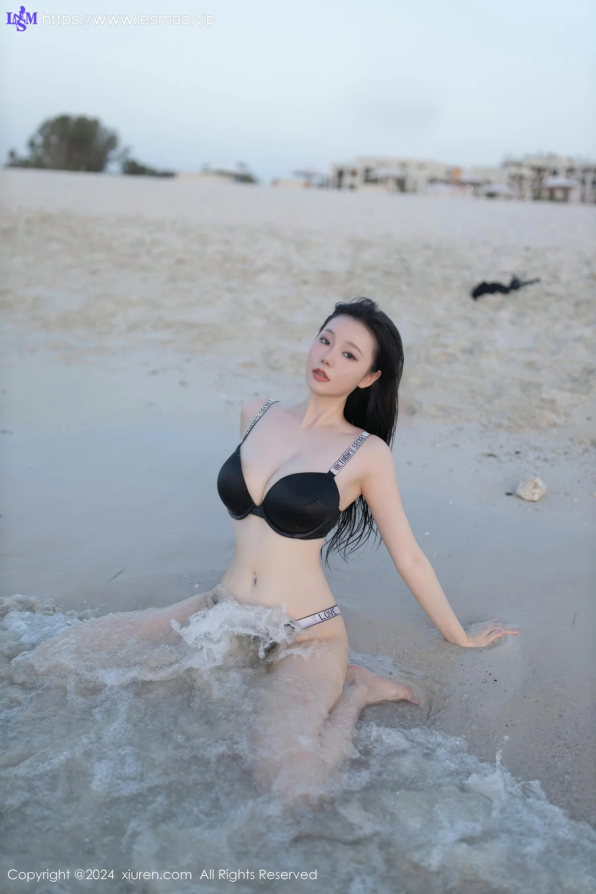 XiuRen 秀人 No.9138 安然anran 海边沙滩场景拍摄性感写真1 - 52