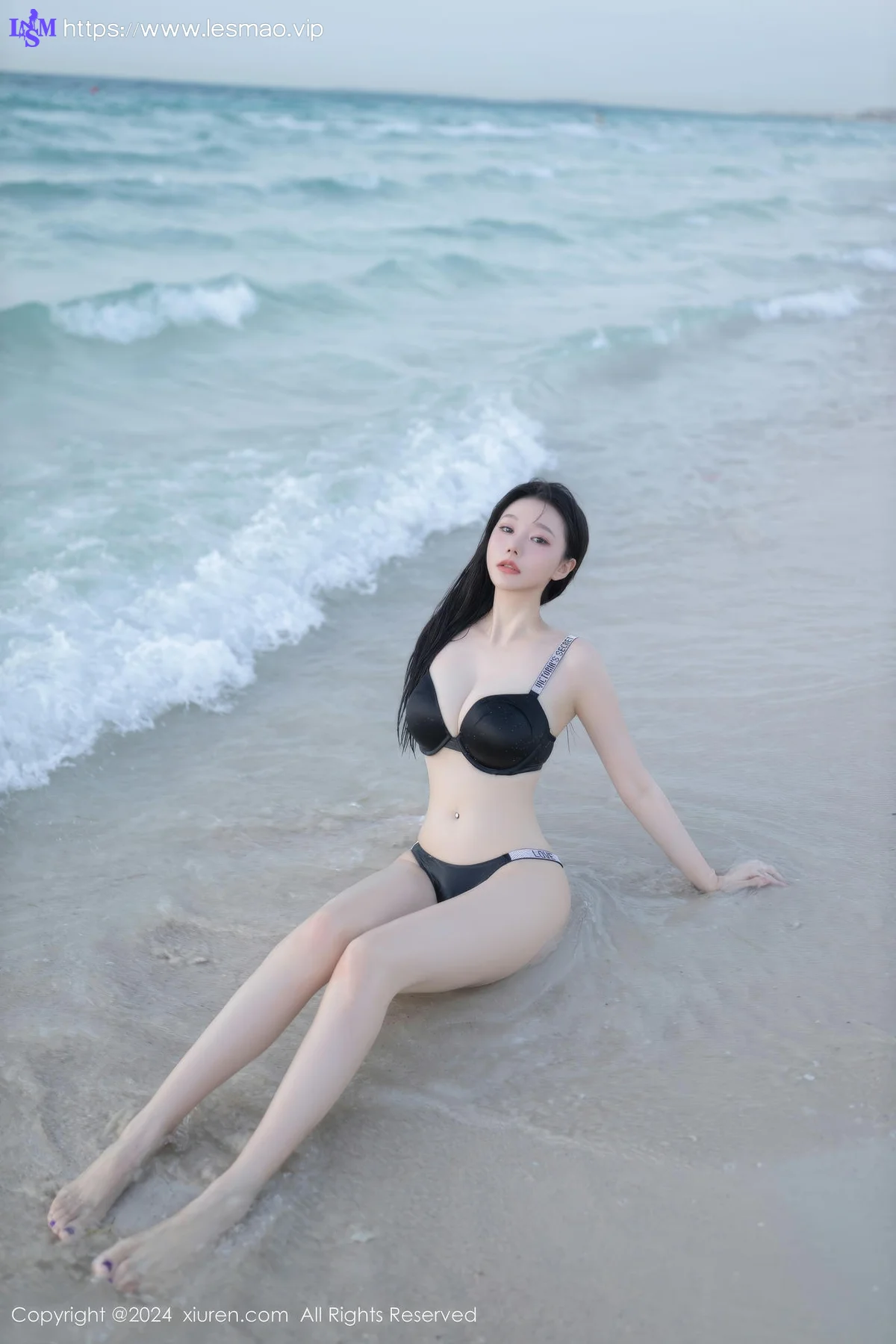 XiuRen 秀人 No.9138 安然anran 海边沙滩场景拍摄性感写真1 - 59
