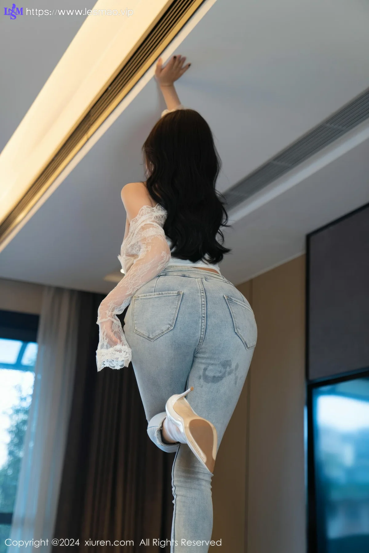XiuRen 秀人 No.9140 杨晨晨Yome 白色情趣女仆服性感写真2 - 48