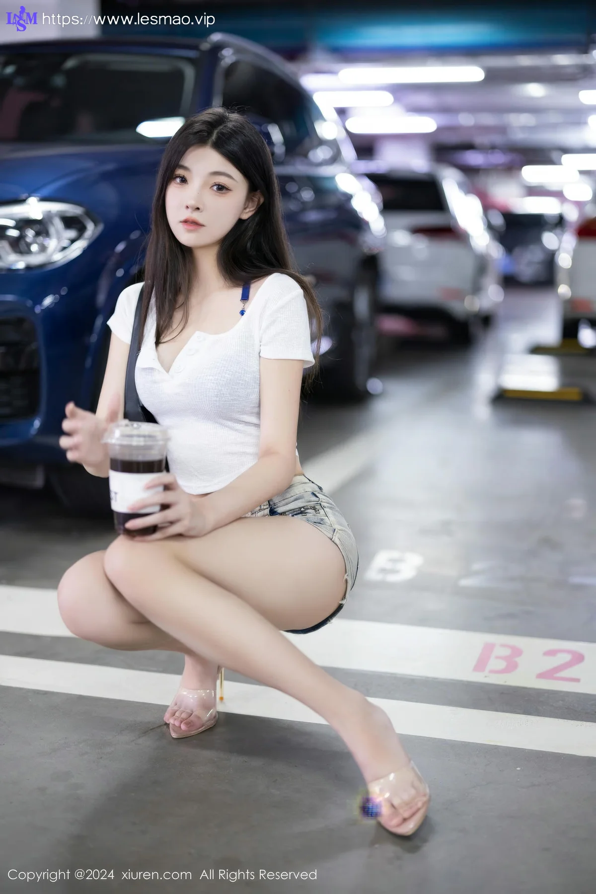 XiuRen 秀人 No.9141 初梦瑶 首套写真超短牛仔裤3 - 11