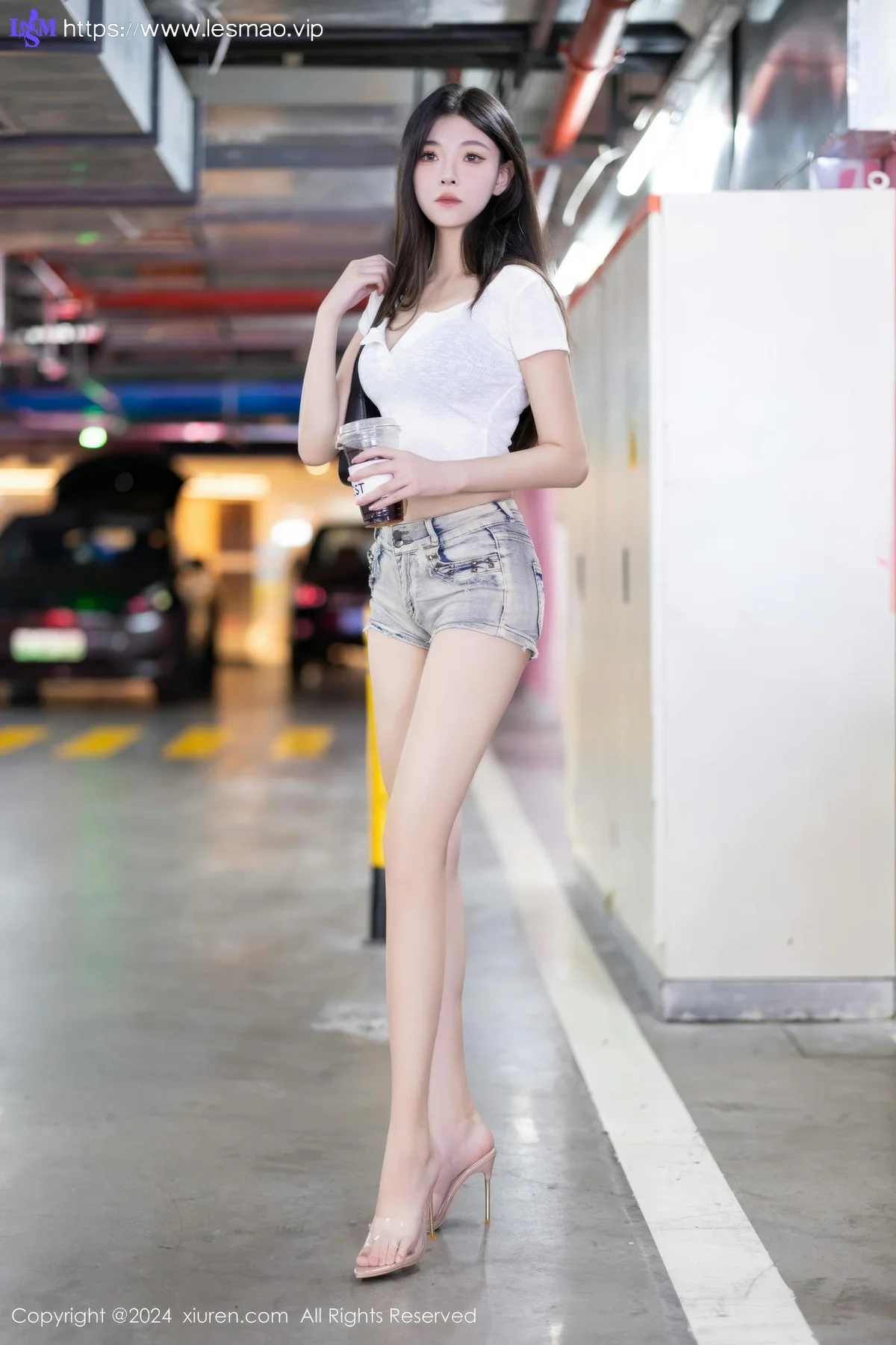 XiuRen 秀人 No.9141 初梦瑶 首套写真超短牛仔裤3 - 12