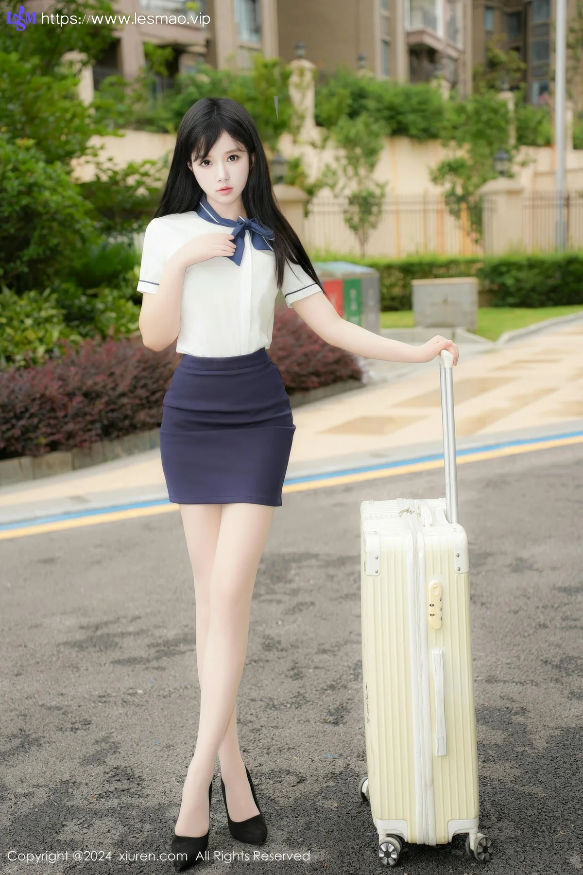 XiuRen 秀人 No.9154 于诺诺 短裙美腿气质美女 - 13