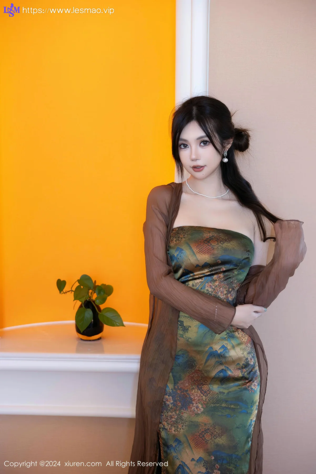 XiuRen 秀人 No.9161 绮里嘉ula 香肩亮丝写真 - 16