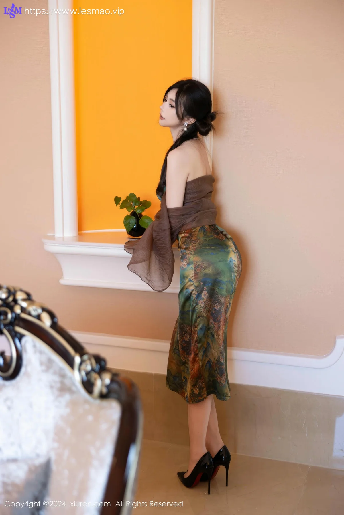XiuRen 秀人 No.9161 绮里嘉ula 香肩亮丝写真 - 23