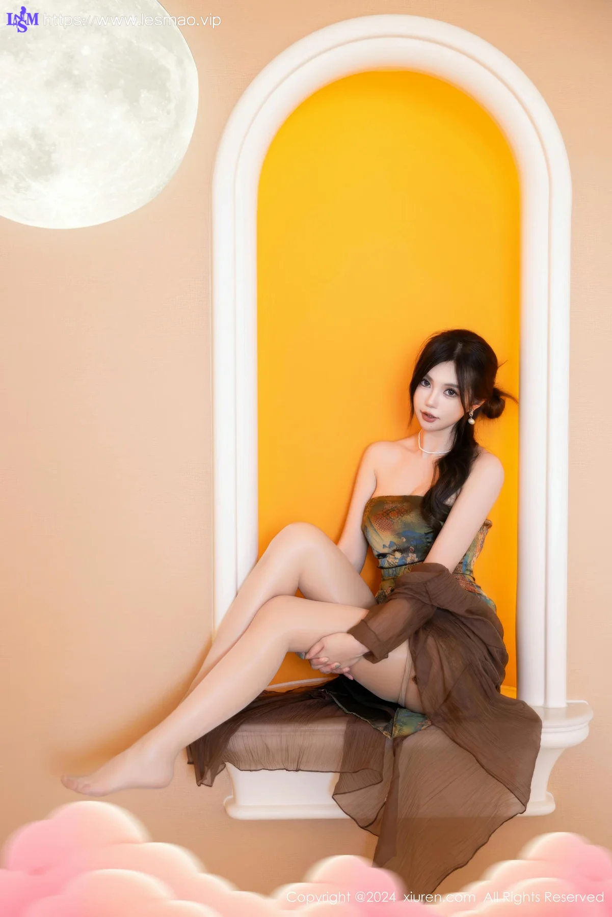 XiuRen 秀人 No.9161 绮里嘉ula 香肩亮丝写真 - 49