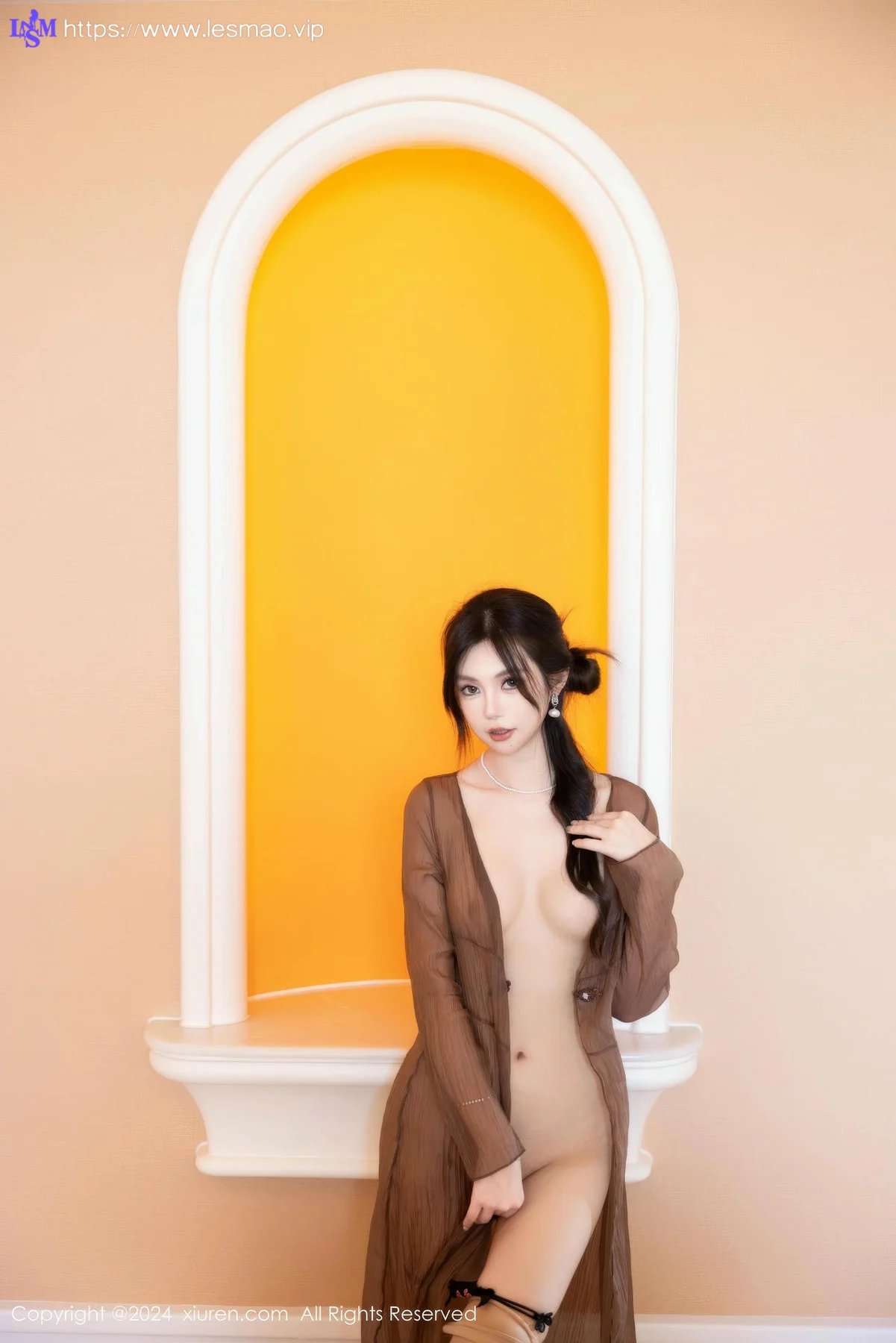 XiuRen 秀人 No.9161 绮里嘉ula 香肩亮丝写真 - 76