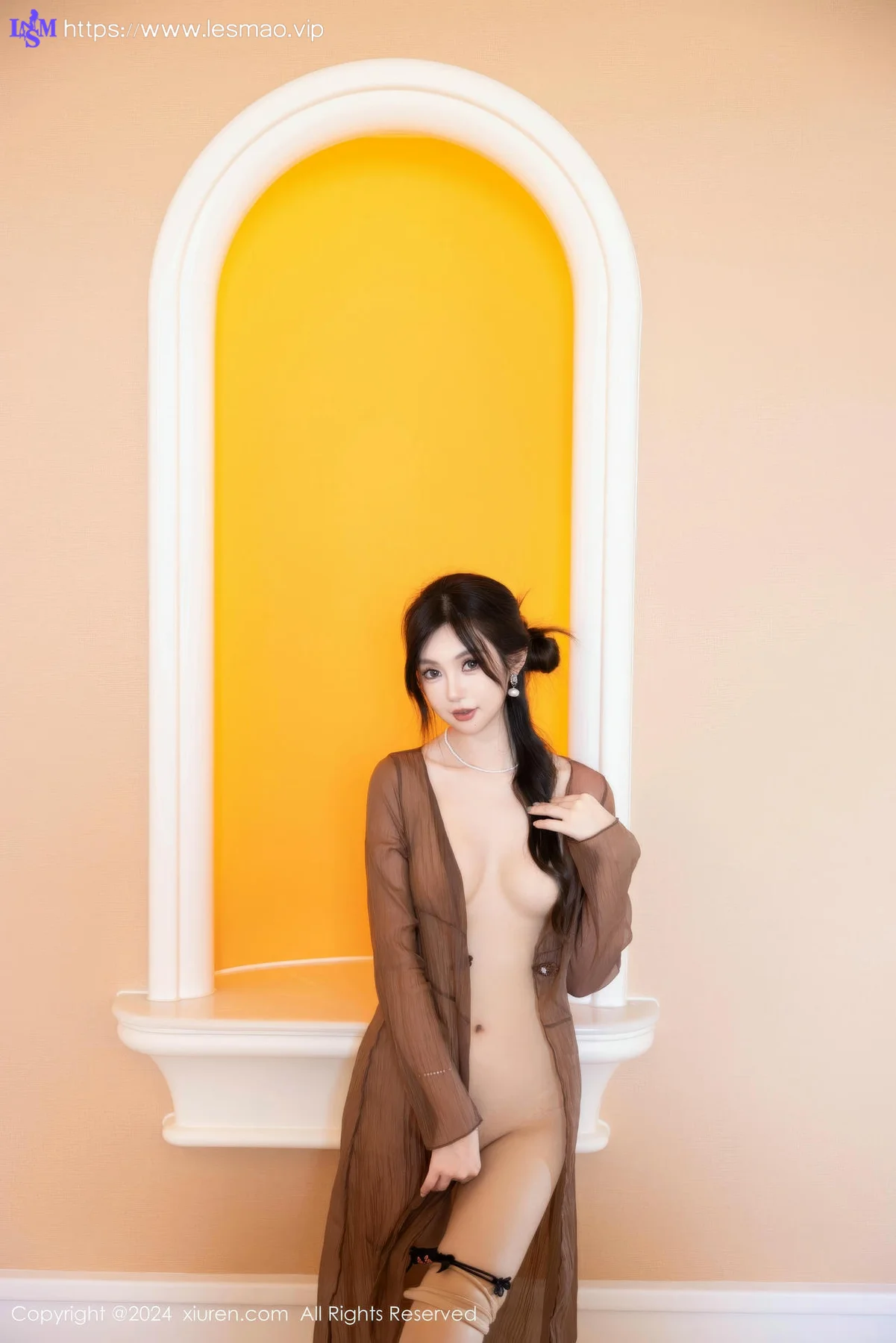 XiuRen 秀人 No.9161 绮里嘉ula 香肩亮丝写真 - 77
