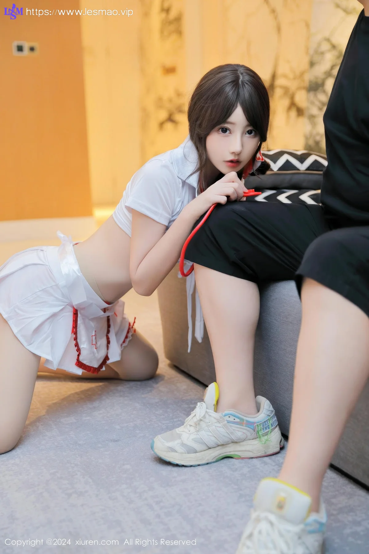 XiuRen 秀人 No.9163 桃妖天 女仆萝莉制服 - 17