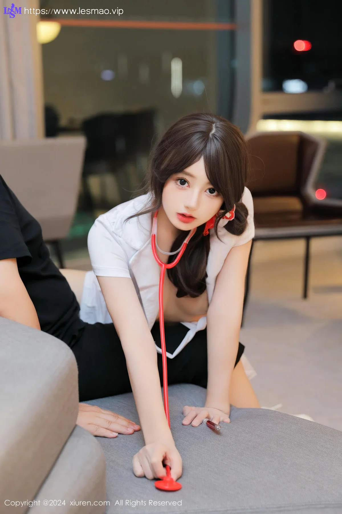 XiuRen 秀人 No.9163 桃妖天 女仆萝莉制服 - 22