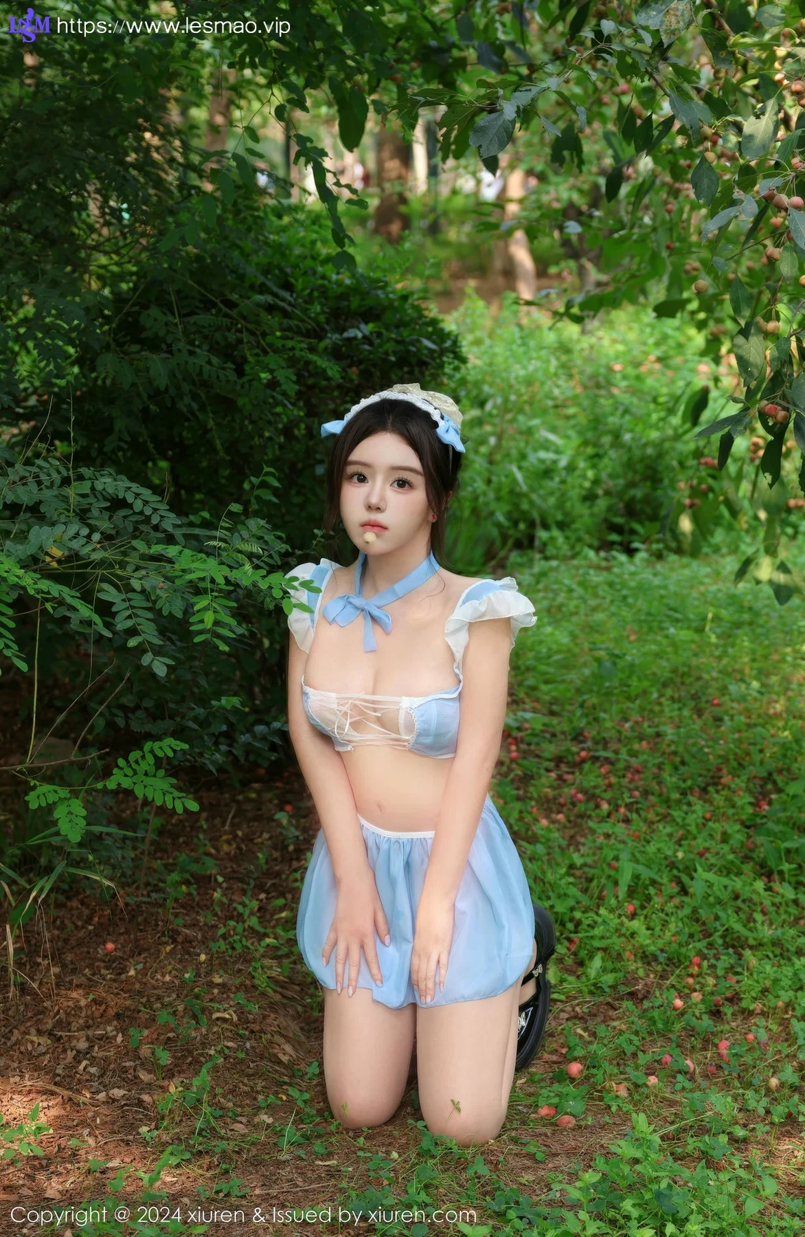 XiuRen 秀人 No.9164 小薯条nienie 户外写真诱惑萝莉 - 27