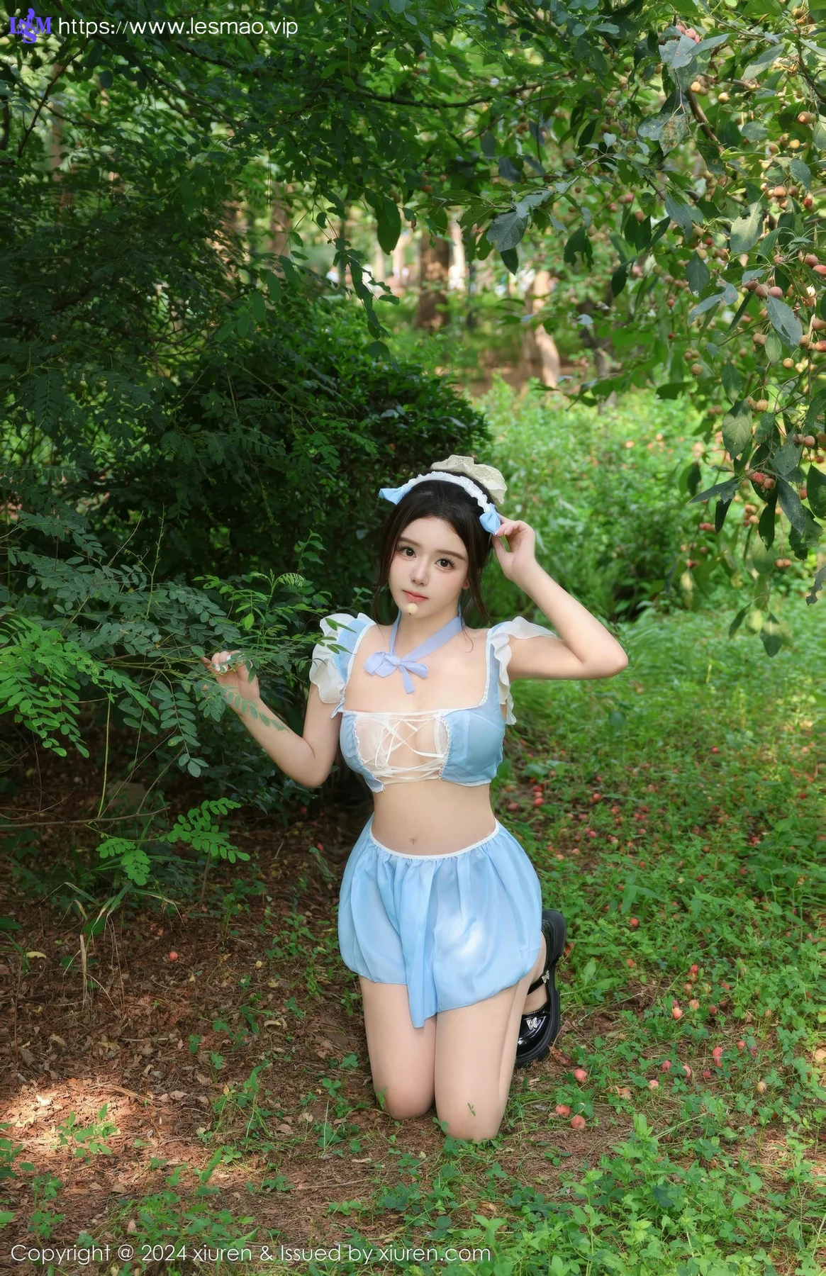 XiuRen 秀人 No.9164 小薯条nienie 户外写真诱惑萝莉 - 33