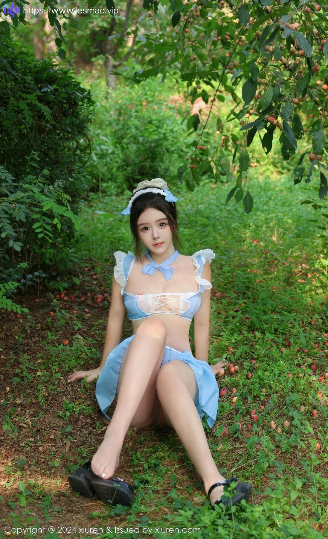 XiuRen 秀人 No.9164 小薯条nienie 户外写真诱惑萝莉 - 84