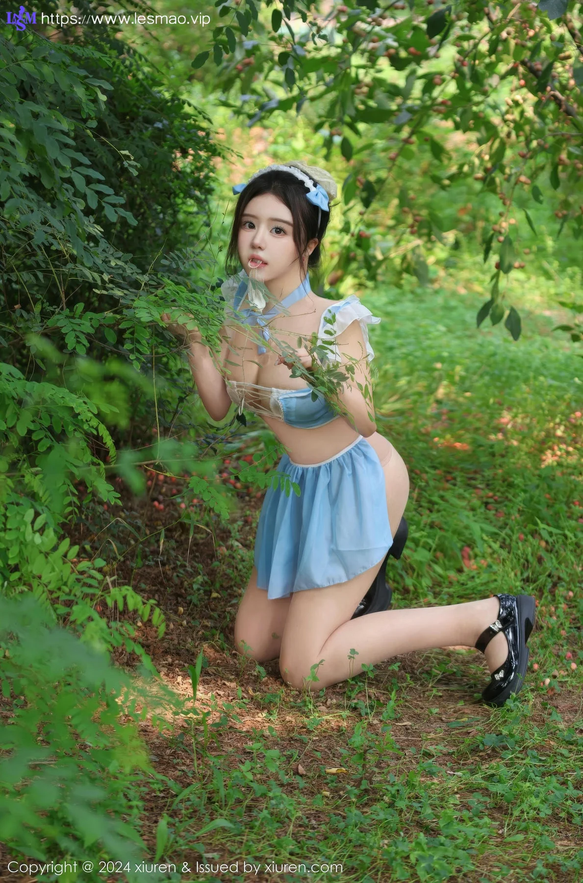 XiuRen 秀人 No.9164 小薯条nienie 户外写真诱惑萝莉 - 86