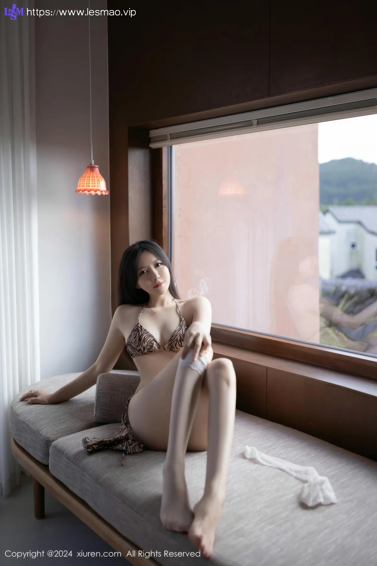 XiuRen 秀人 No.9166 鱼子酱Fish 户外牛仔玉体私房 - 11