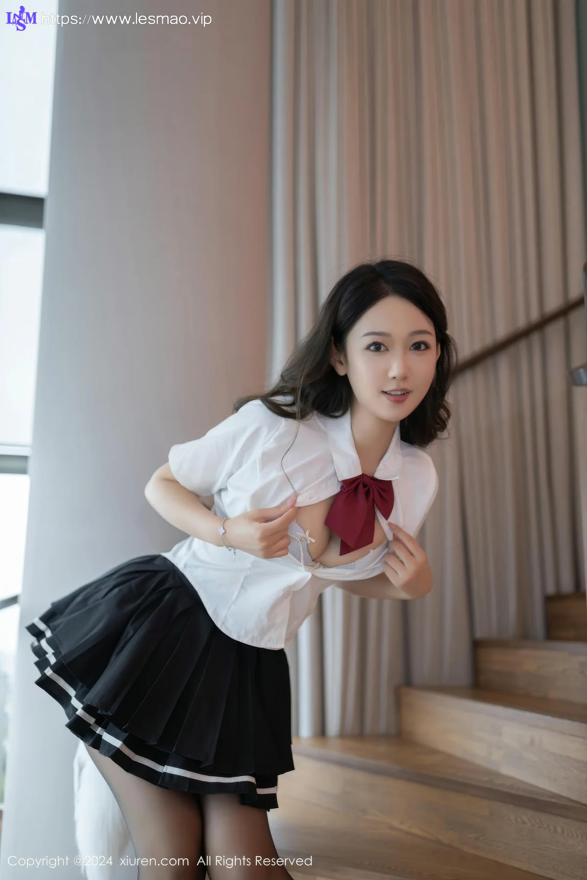 XiuRen 秀人 No.9174 唐安琪 性感JK制服 - 25