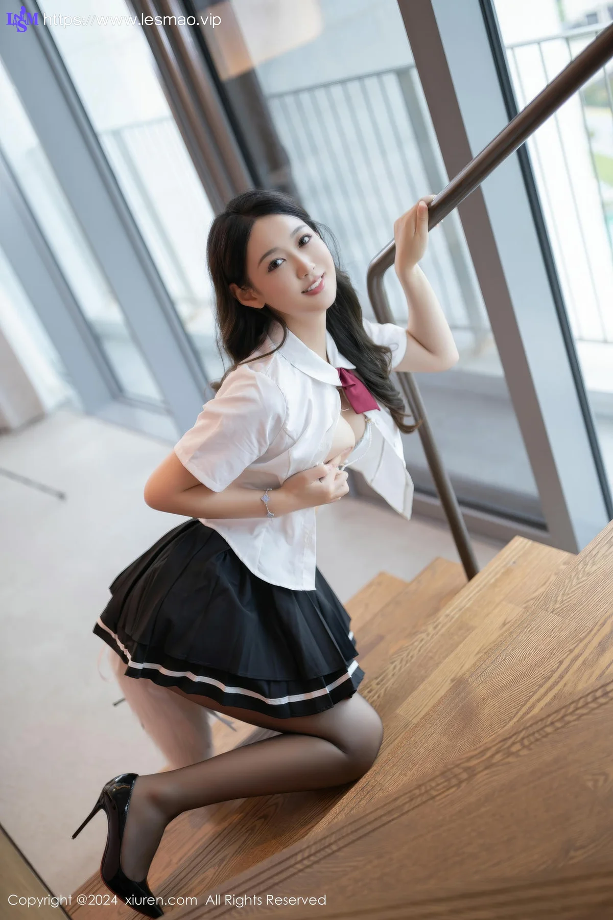 XiuRen 秀人 No.9174 唐安琪 性感JK制服 - 38