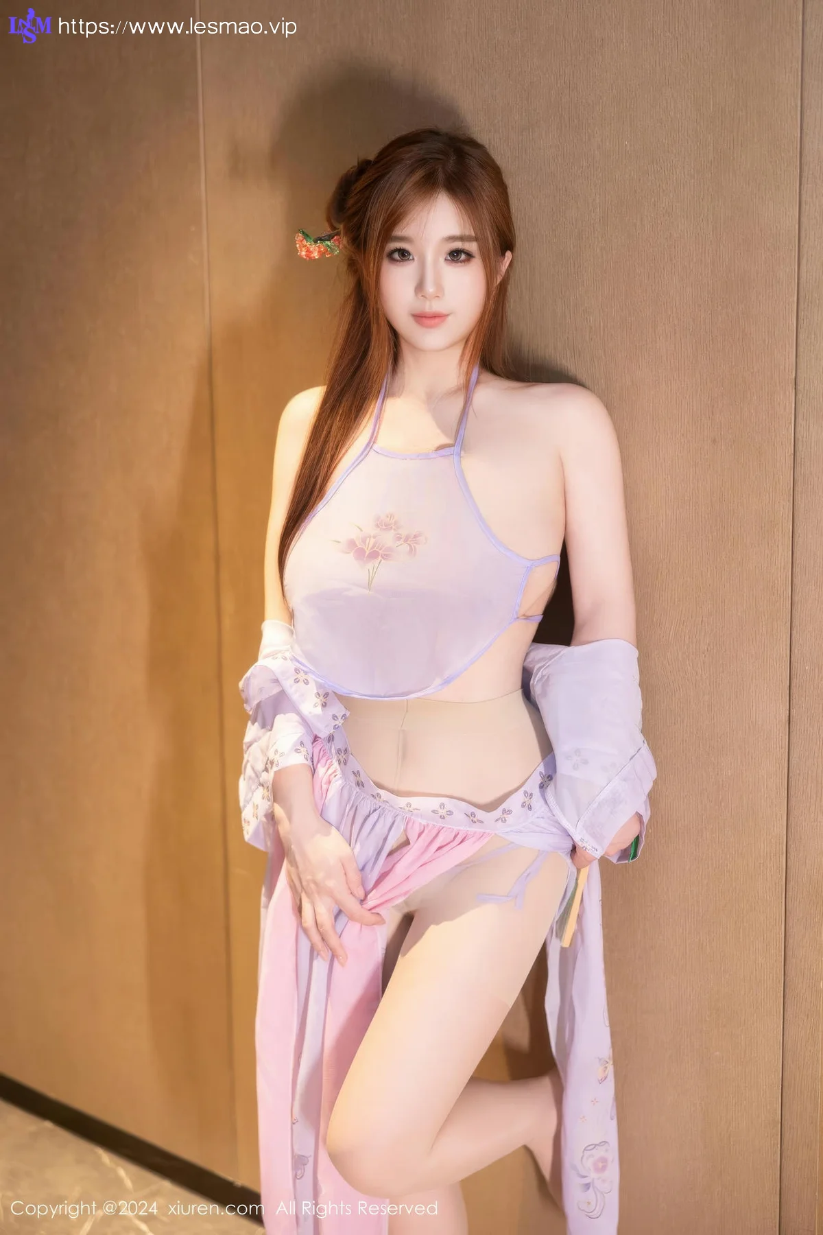 XiuRen 秀人 No.9178 小肉肉咪 紫色古装新人性感写真 - 17