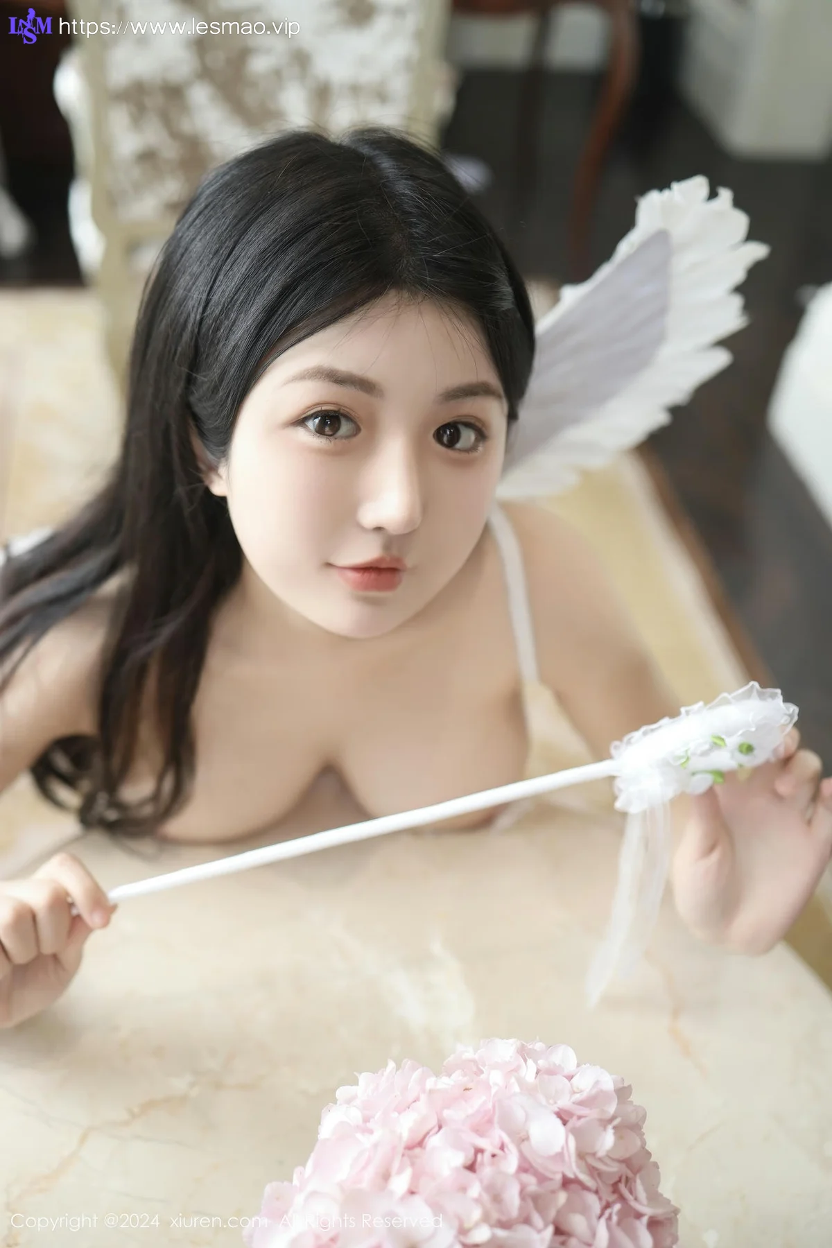XiuRen 秀人 No.9179 陈小花 白色情趣性感写真 - 24