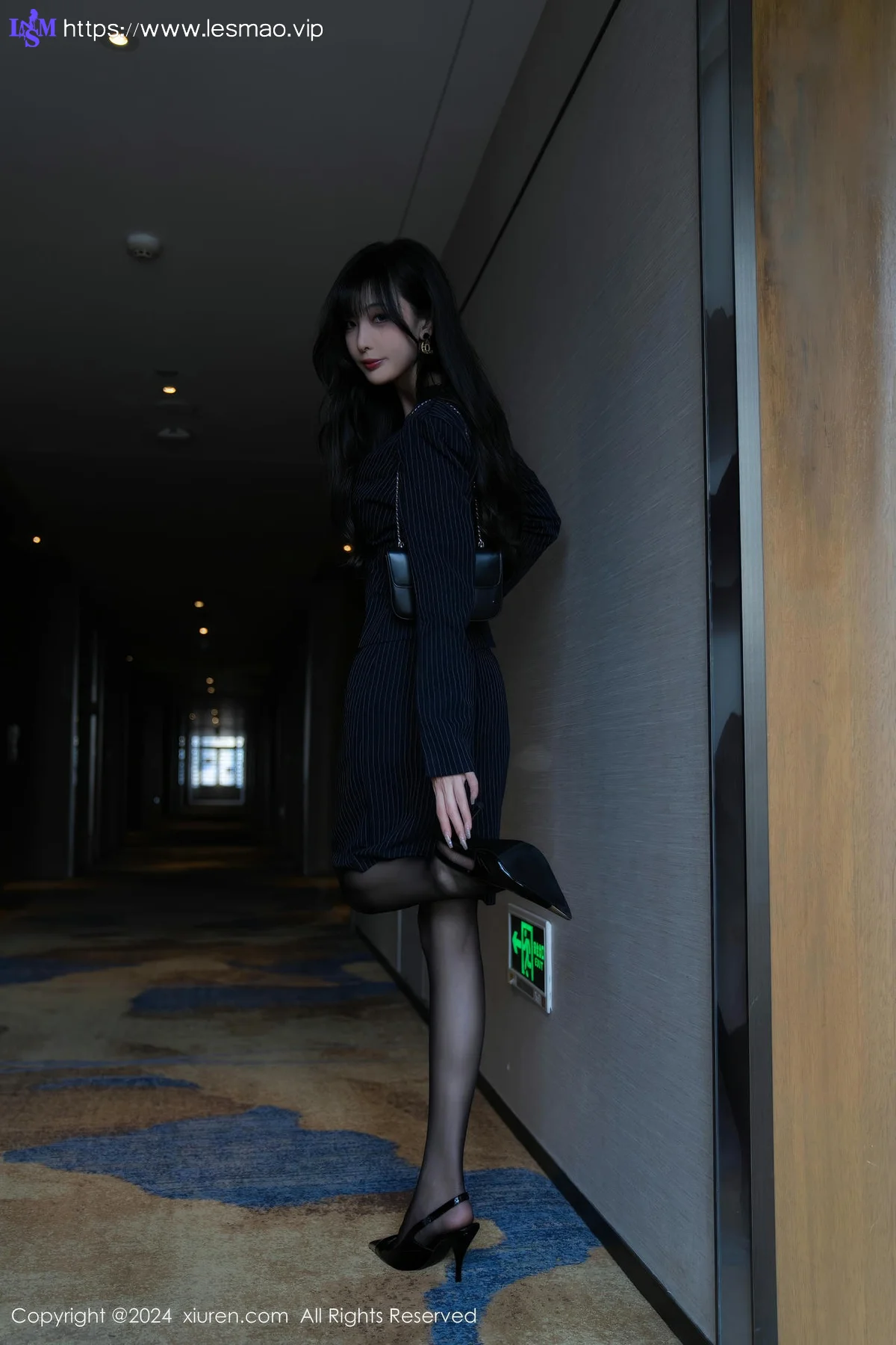 XiuRen 秀人 No.9186 林星阑 紫色情趣内衣性感写真 - 11