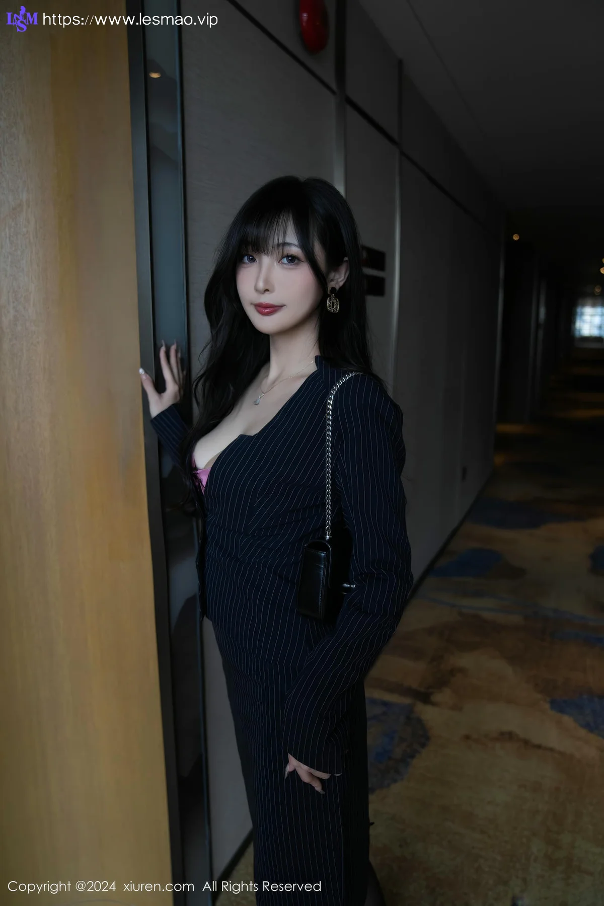 XiuRen 秀人 No.9186 林星阑 紫色情趣内衣性感写真 - 13