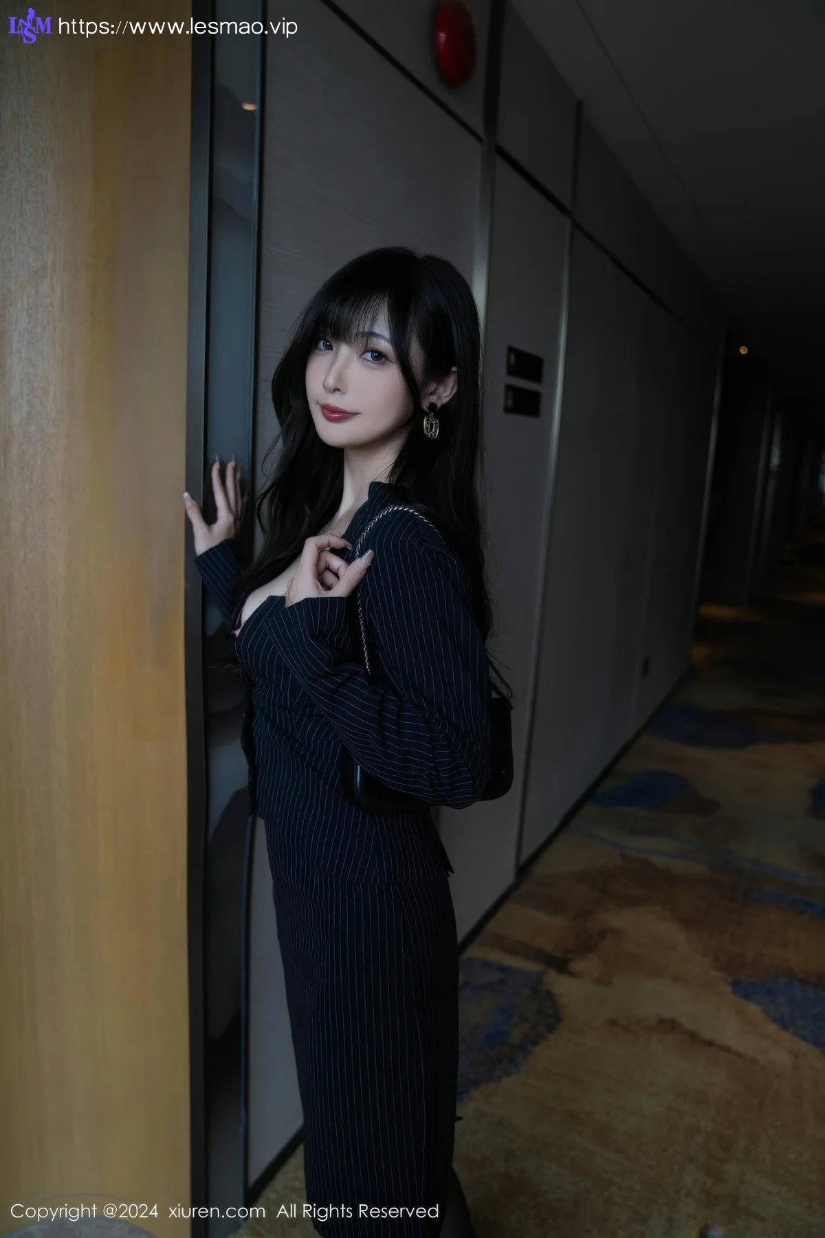 XiuRen 秀人 No.9186 林星阑 紫色情趣内衣性感写真 - 14