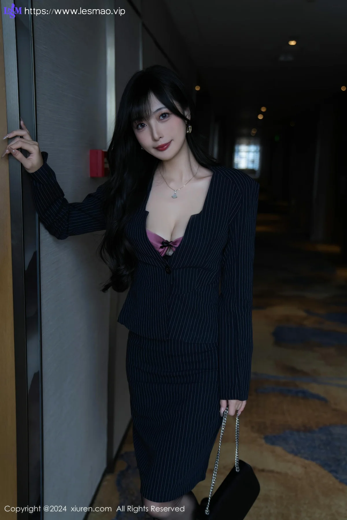 XiuRen 秀人 No.9186 林星阑 紫色情趣内衣性感写真 - 18