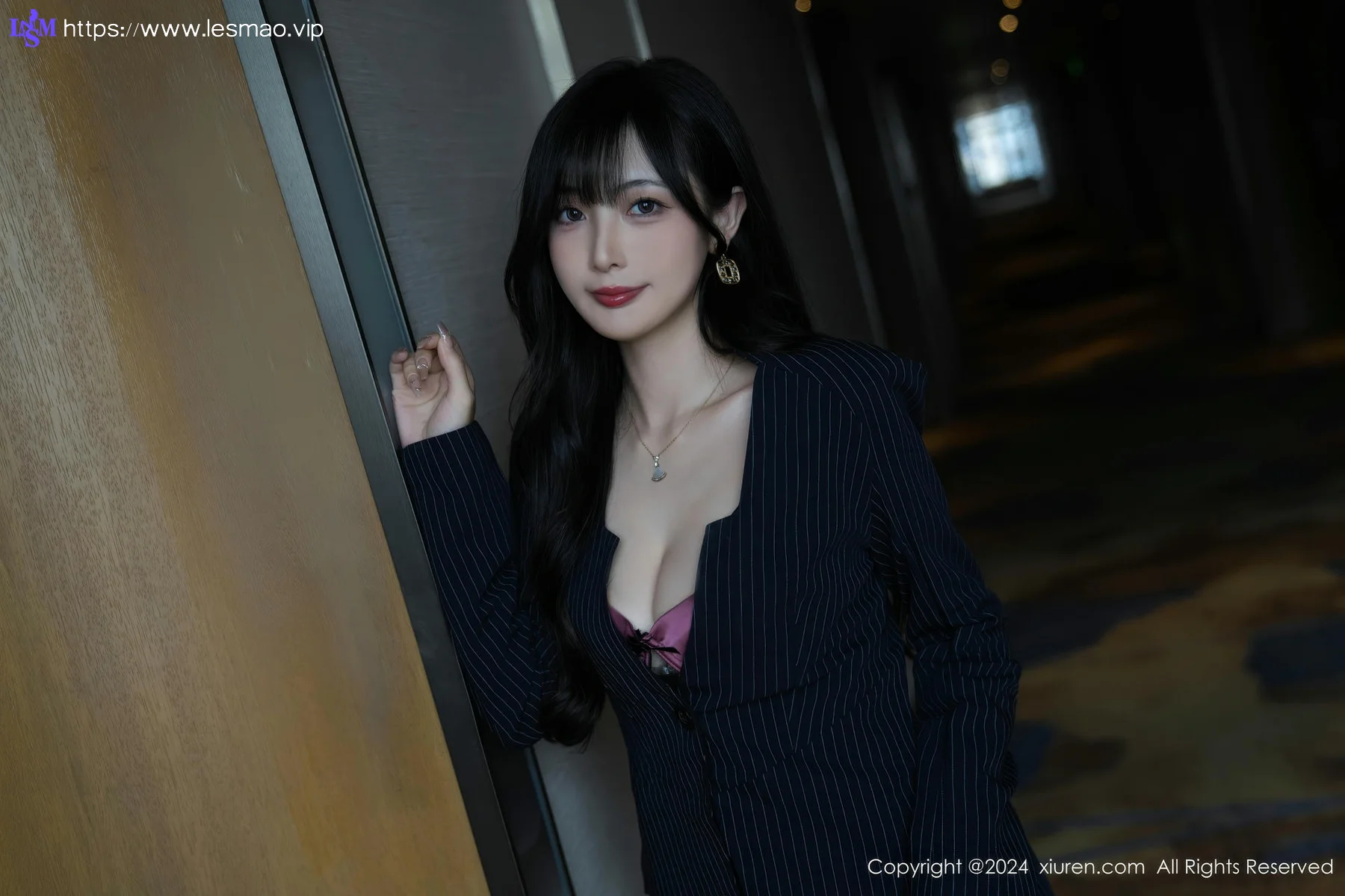XiuRen 秀人 No.9186 林星阑 紫色情趣内衣性感写真 - 19