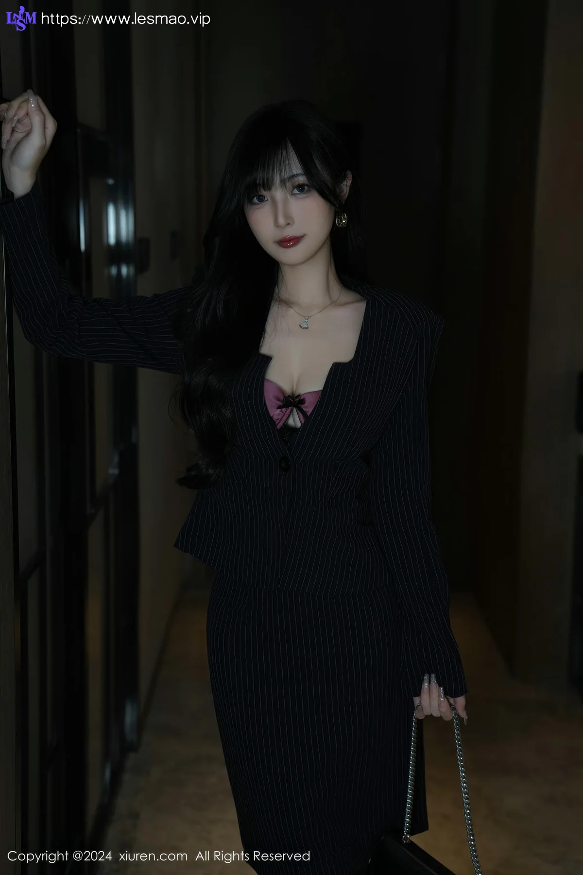 XiuRen 秀人 No.9186 林星阑 紫色情趣内衣性感写真 - 20
