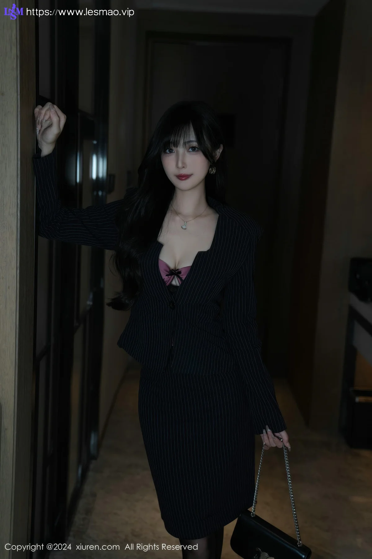 XiuRen 秀人 No.9186 林星阑 紫色情趣内衣性感写真 - 21