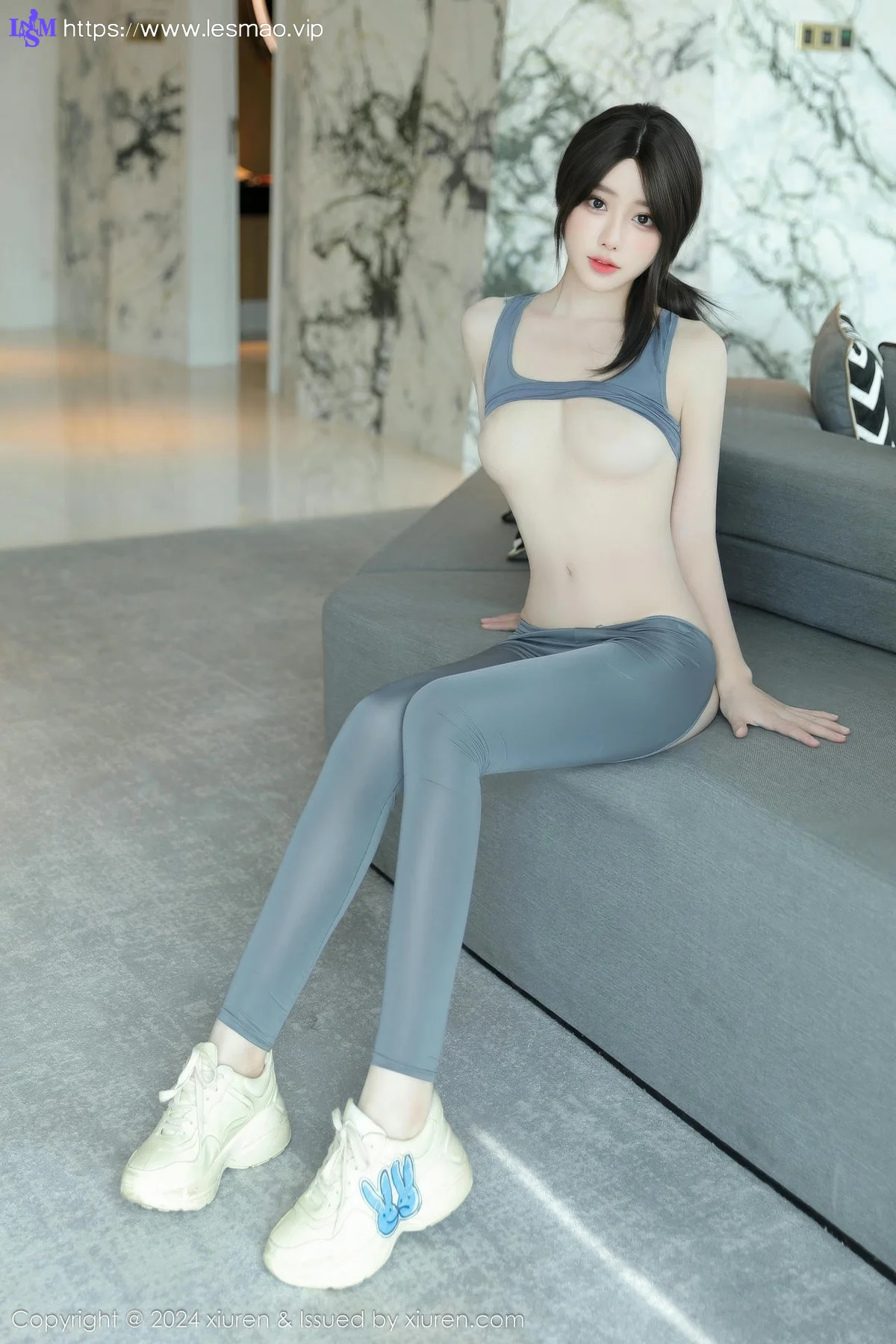 XiuRen 秀人 No.9187 桃妖夭 健身馆场景拍摄性感写真 - 22