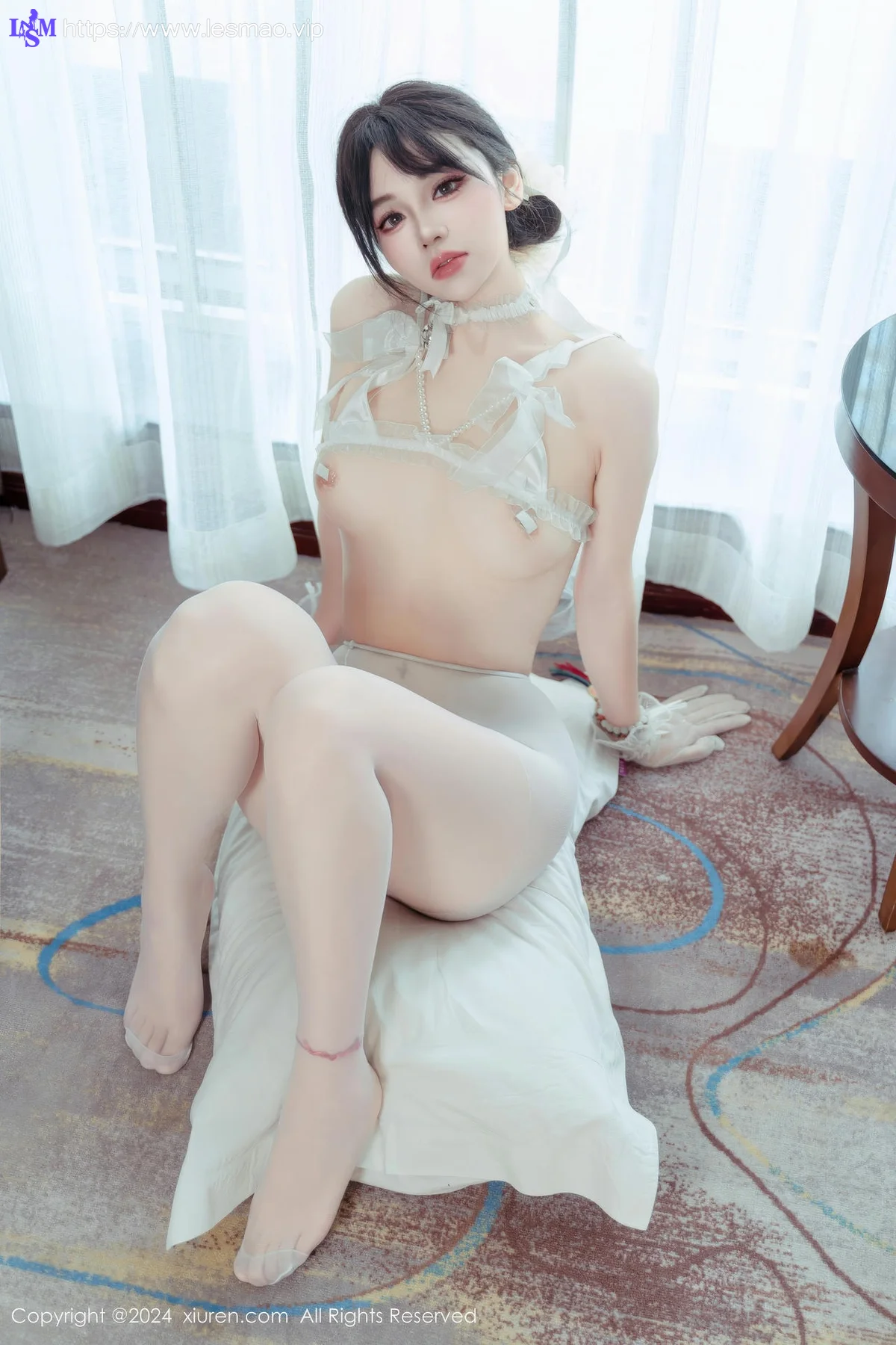 XiuRen 秀人 No.9197 汐汐爱吃草莓 猫系小女仆系列 - 49