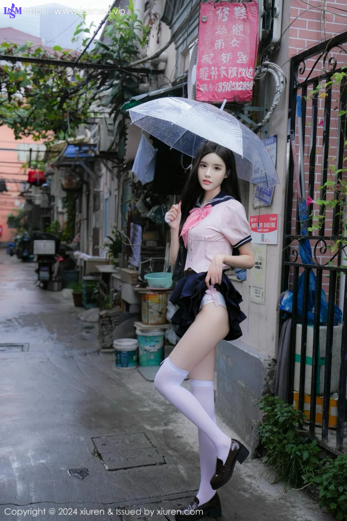 XiuRen 秀人 No.9224 Erikaki 粉色JK制服 - 20