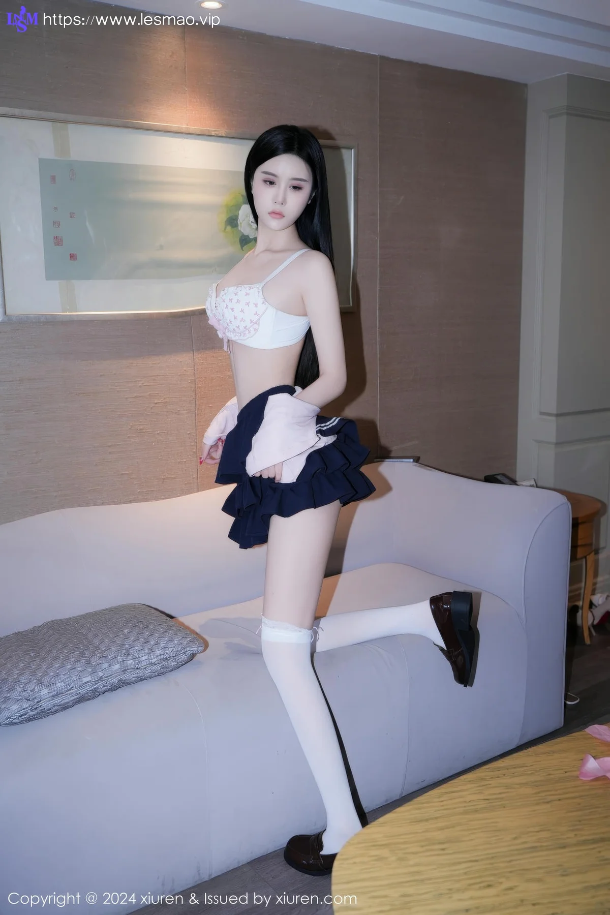XiuRen 秀人 No.9224 Erikaki 粉色JK制服 - 70
