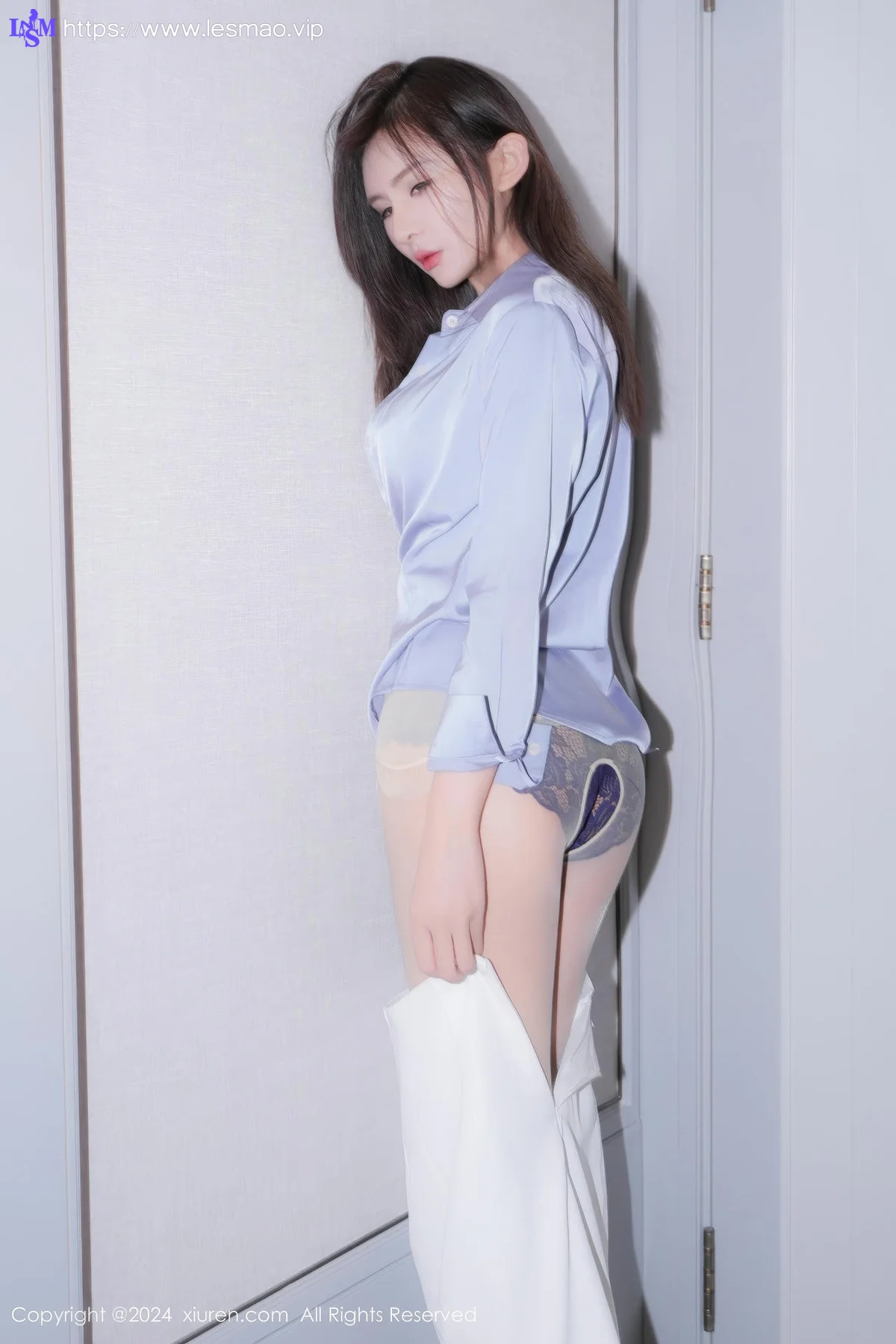 XiuRen 秀人 No.9227 Emily尹菲 诱人白色丝袜 - 34