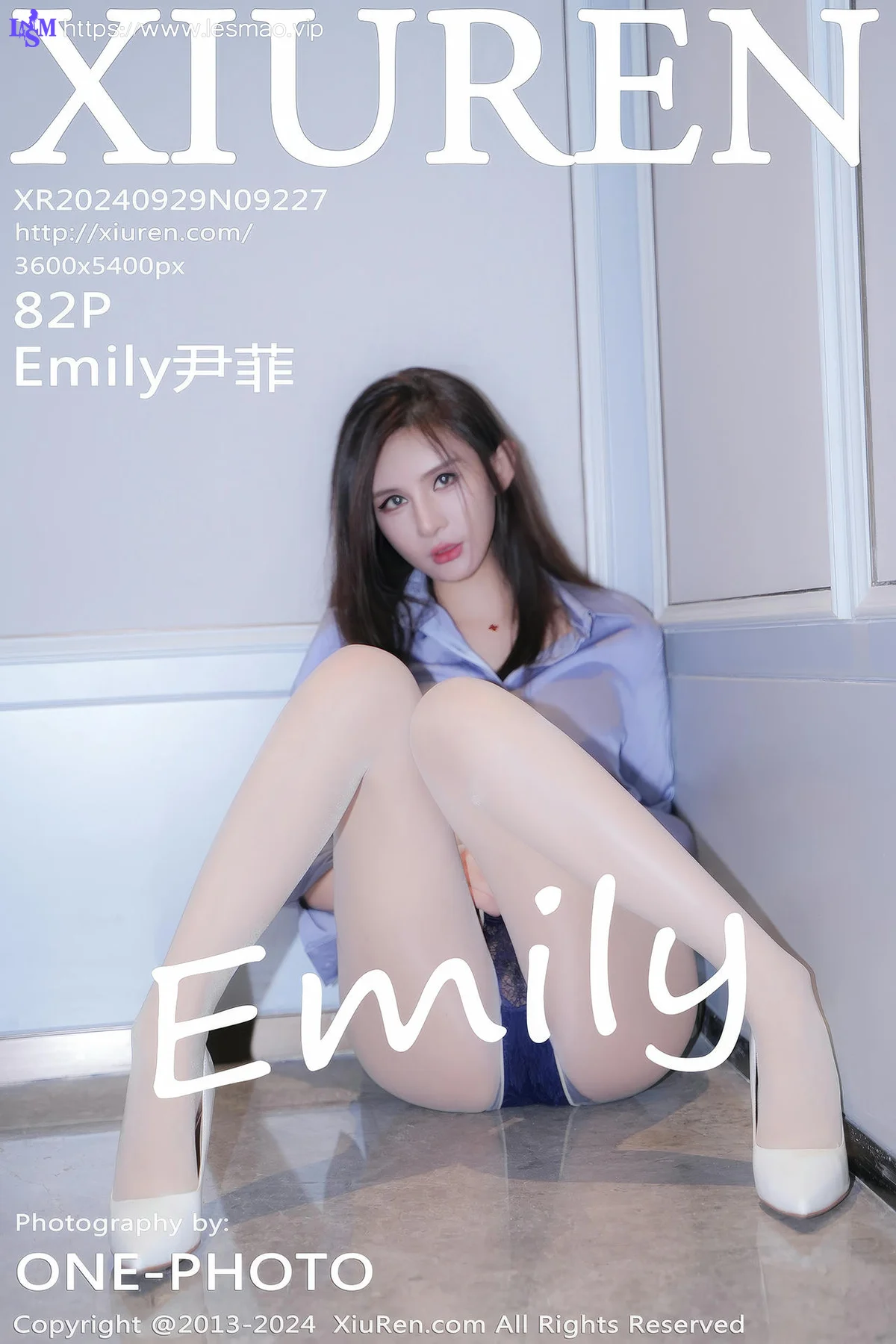 XiuRen 秀人 No.9227 Emily尹菲 诱人白色丝袜 - 83