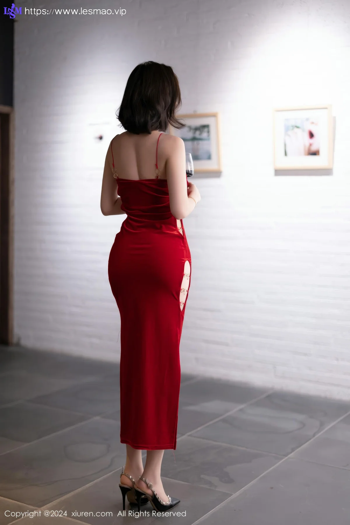 XiuRen 秀人 No.9229 徐莉芝Booty 红色情趣内衣 - 11