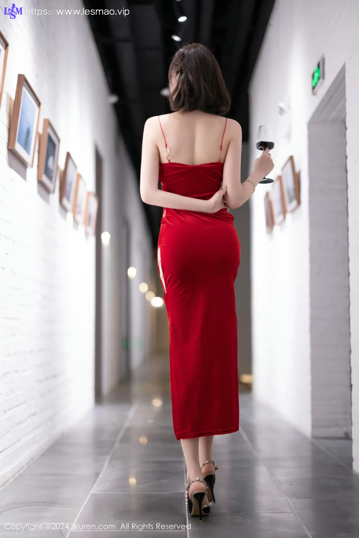 XiuRen 秀人 No.9229 徐莉芝Booty 红色情趣内衣 - 17