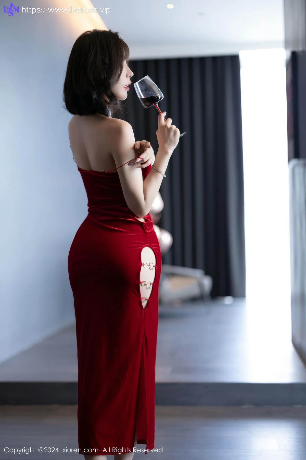 XiuRen 秀人 No.9229 徐莉芝Booty 红色情趣内衣 - 27