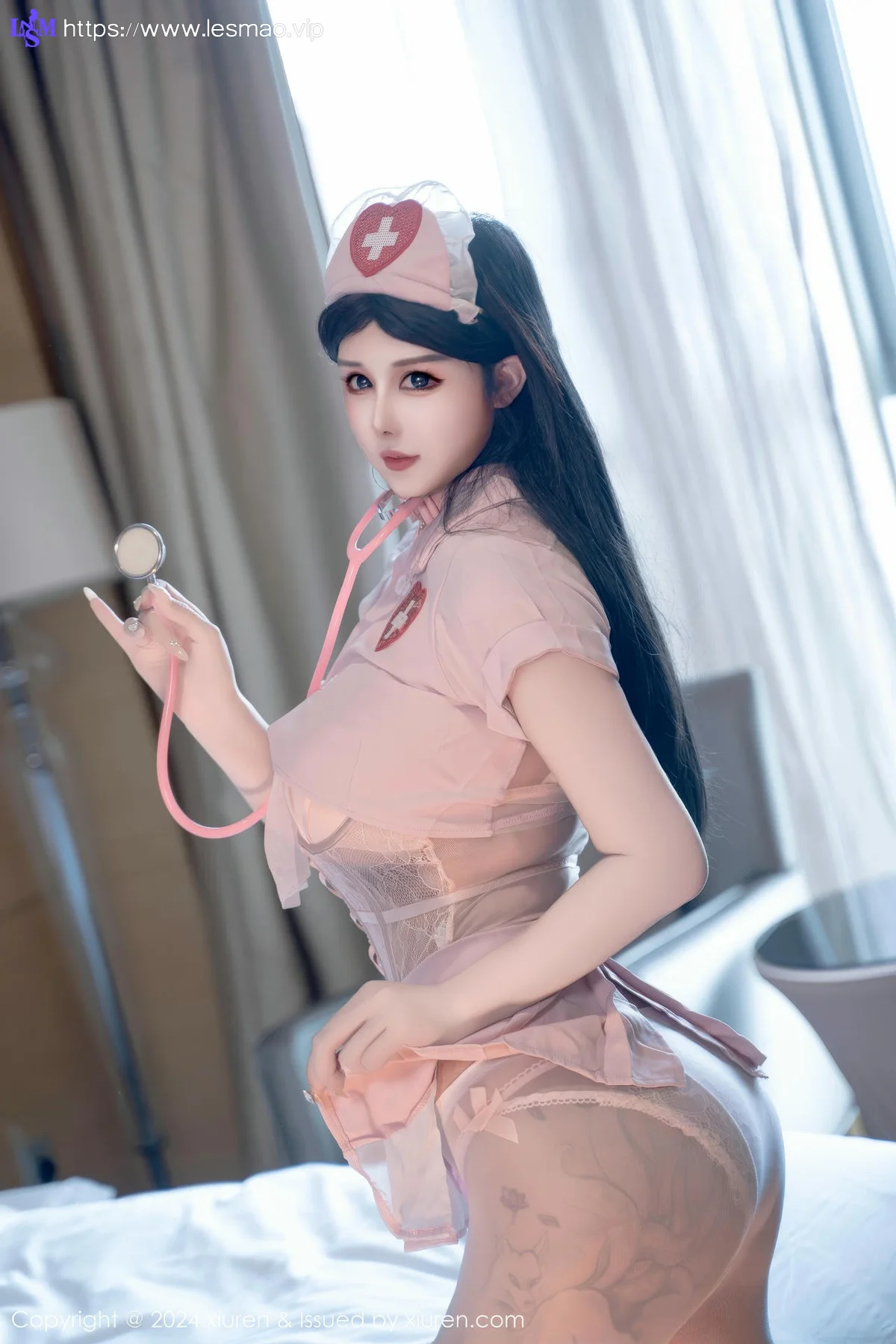 XiuRen 秀人 No.9244 陆萱萱 性感修女服饰 - 13