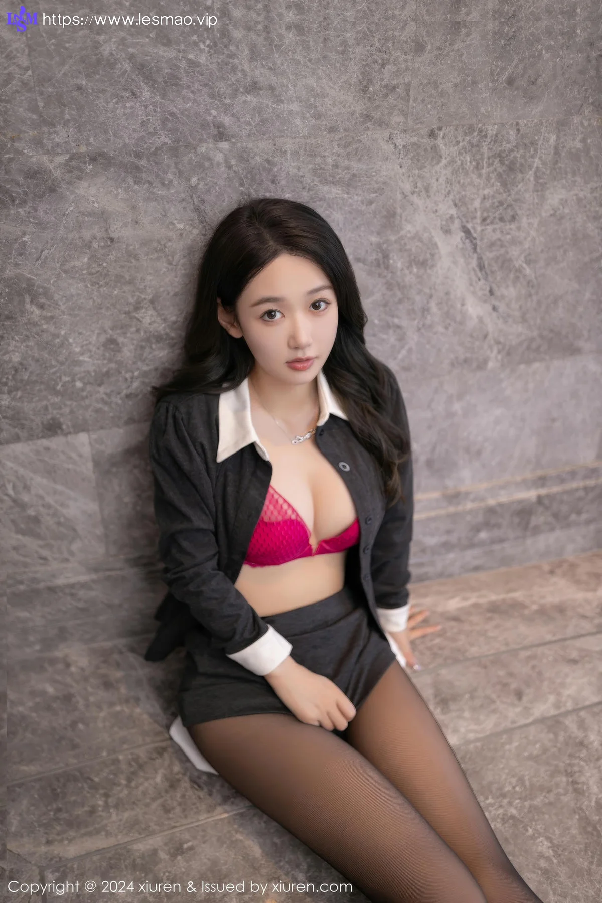 XiuRen 秀人 No.9250 唐安琪 黑色管家制服 - 23
