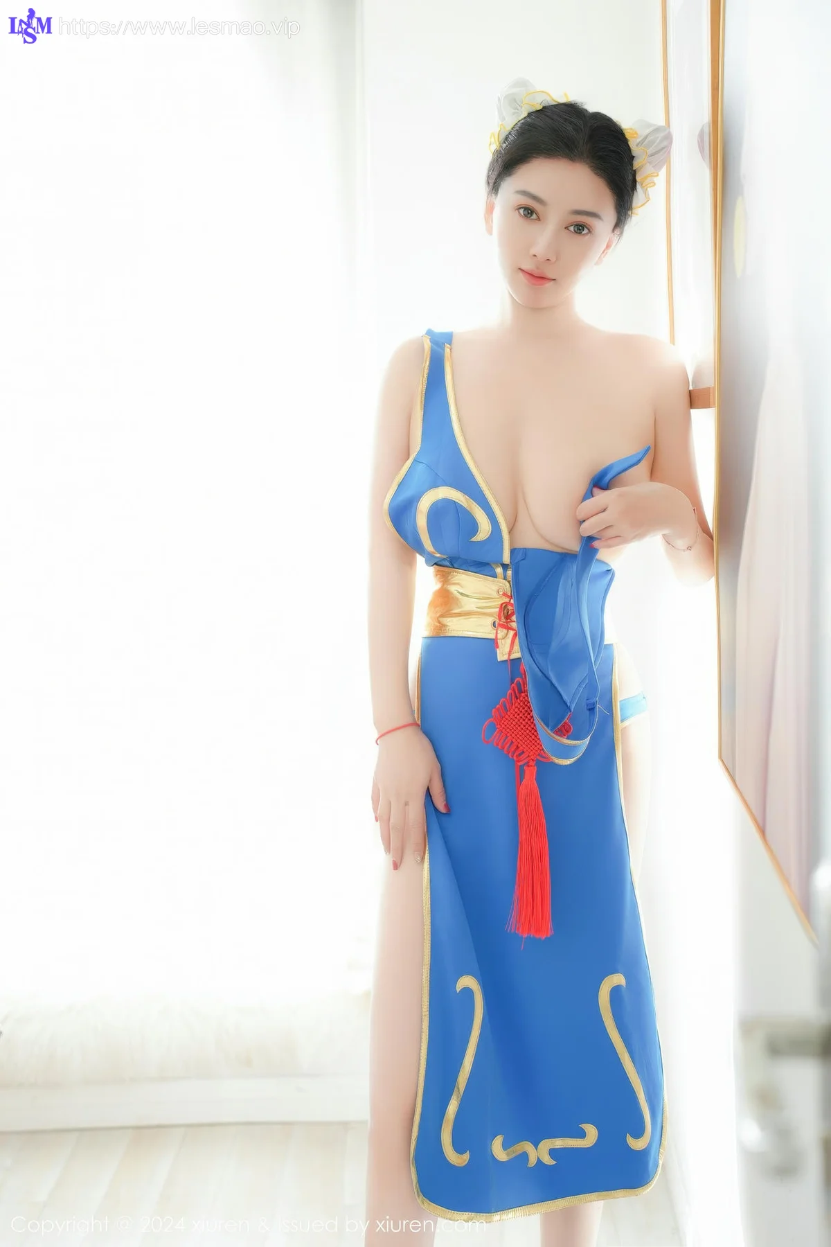 XiuRen 秀人 No.9252 雅茹老师 爆乳cos制服 - 16
