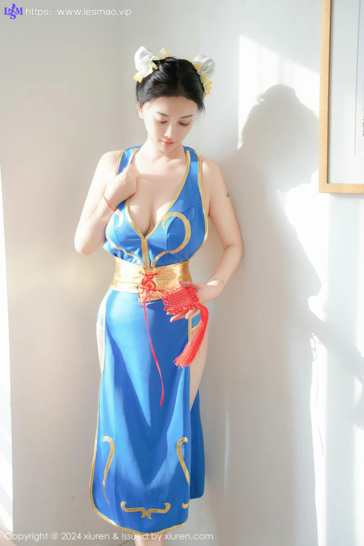 XiuRen 秀人 No.9252 雅茹老师 爆乳cos制服 - 34