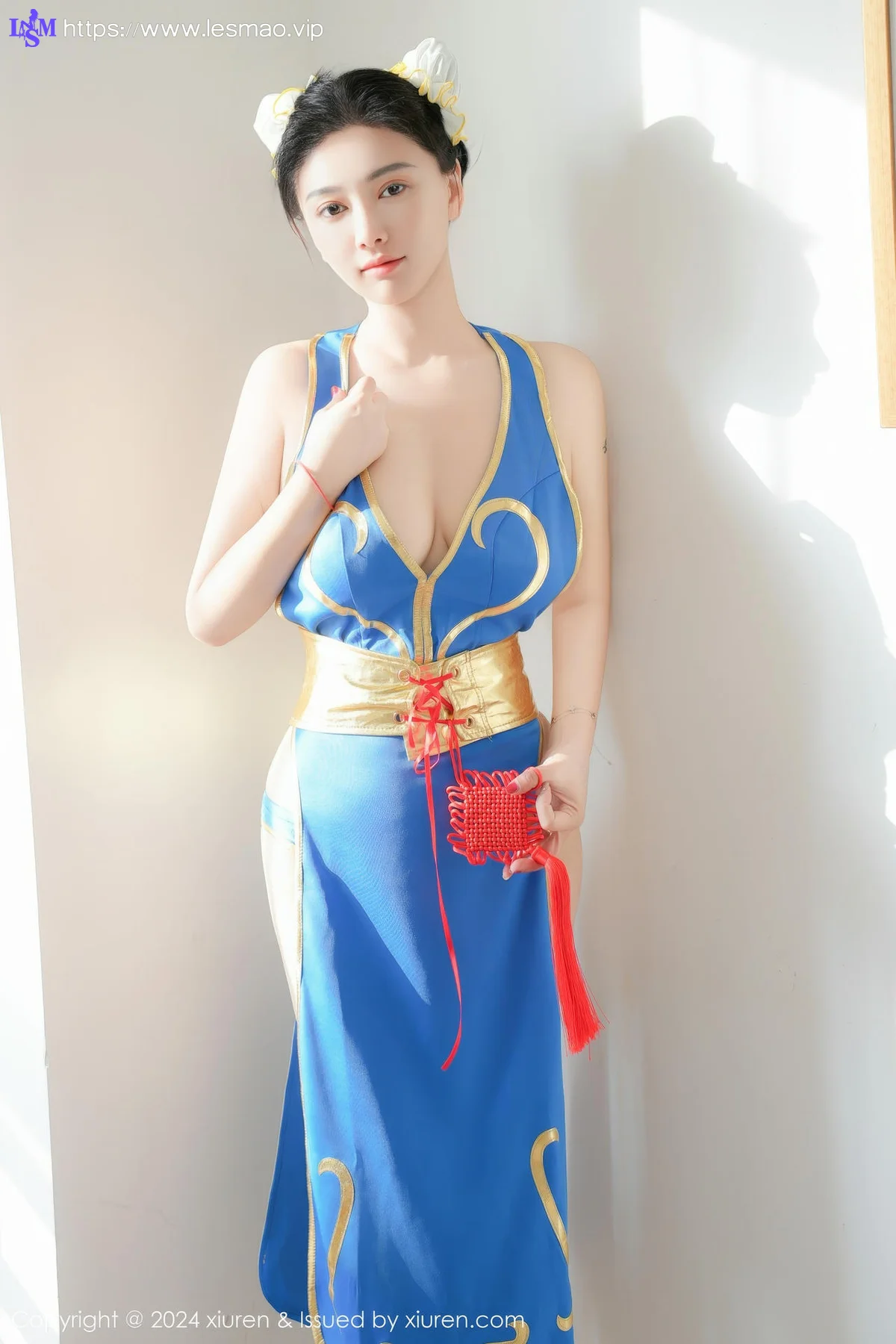 XiuRen 秀人 No.9252 雅茹老师 爆乳cos制服 - 45
