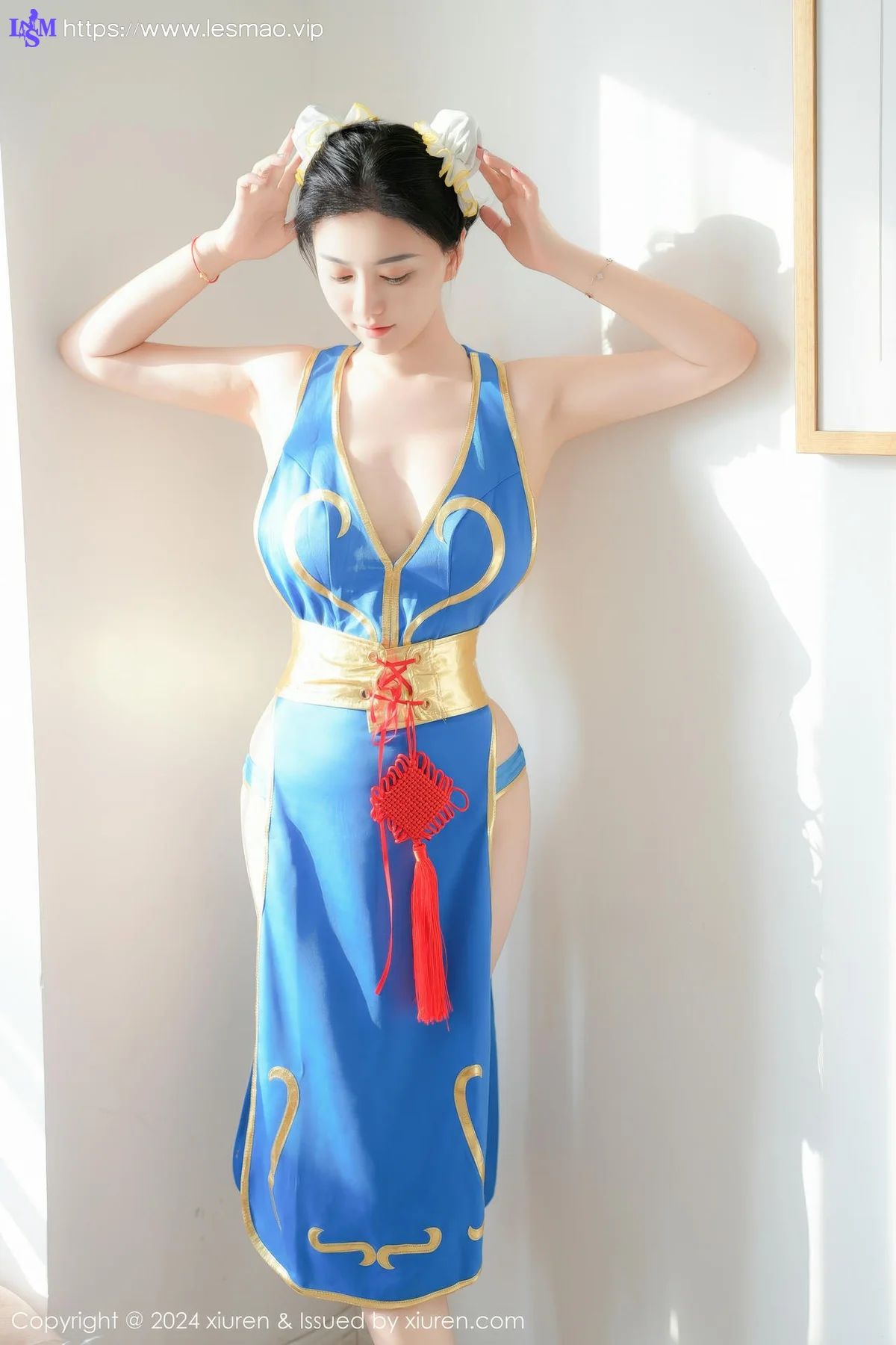 XiuRen 秀人 No.9252 雅茹老师 爆乳cos制服 - 56