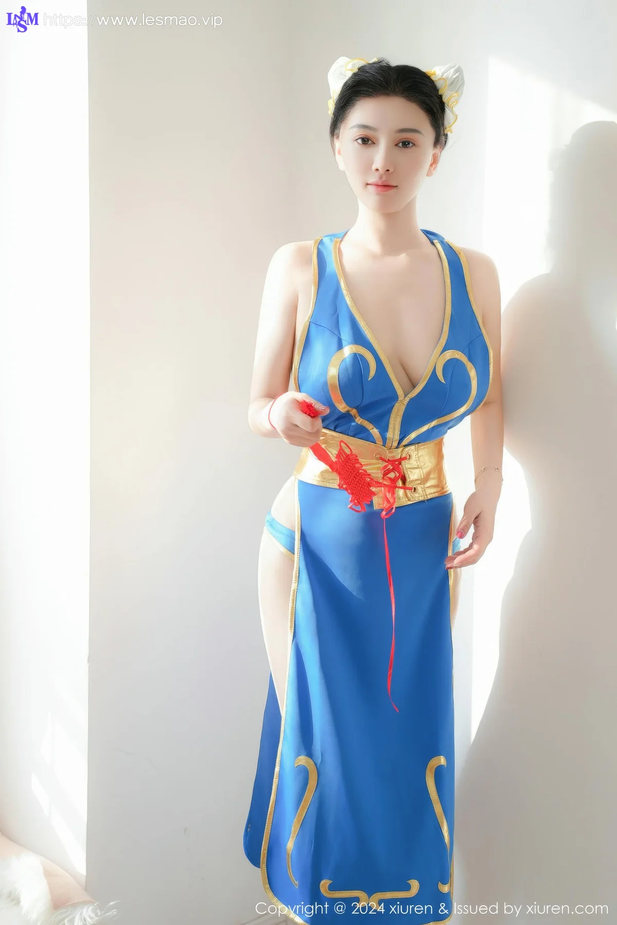 XiuRen 秀人 No.9252 雅茹老师 爆乳cos制服 - 61