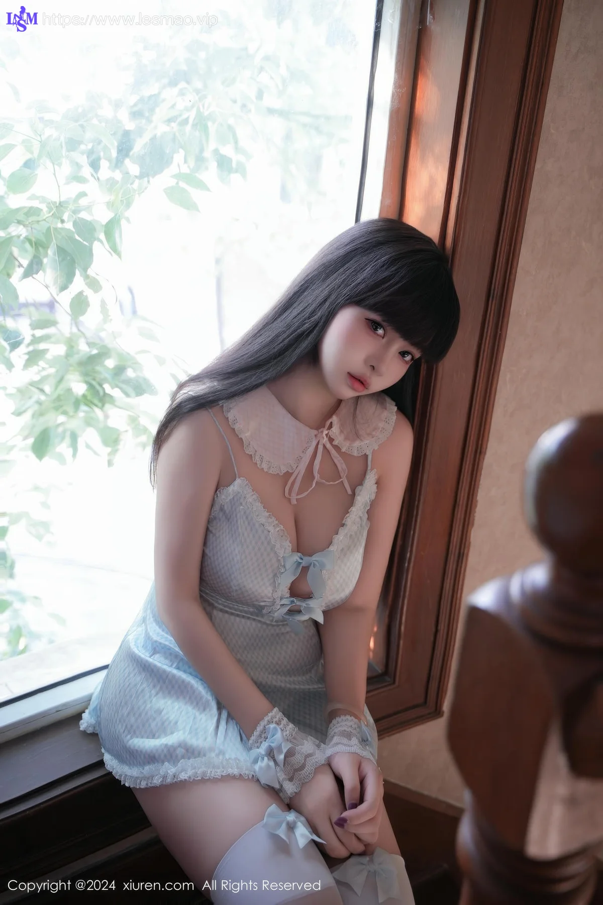 XiuRen 秀人 No.9258 正妹Abby 首套写真性感女仆装扮 - 18