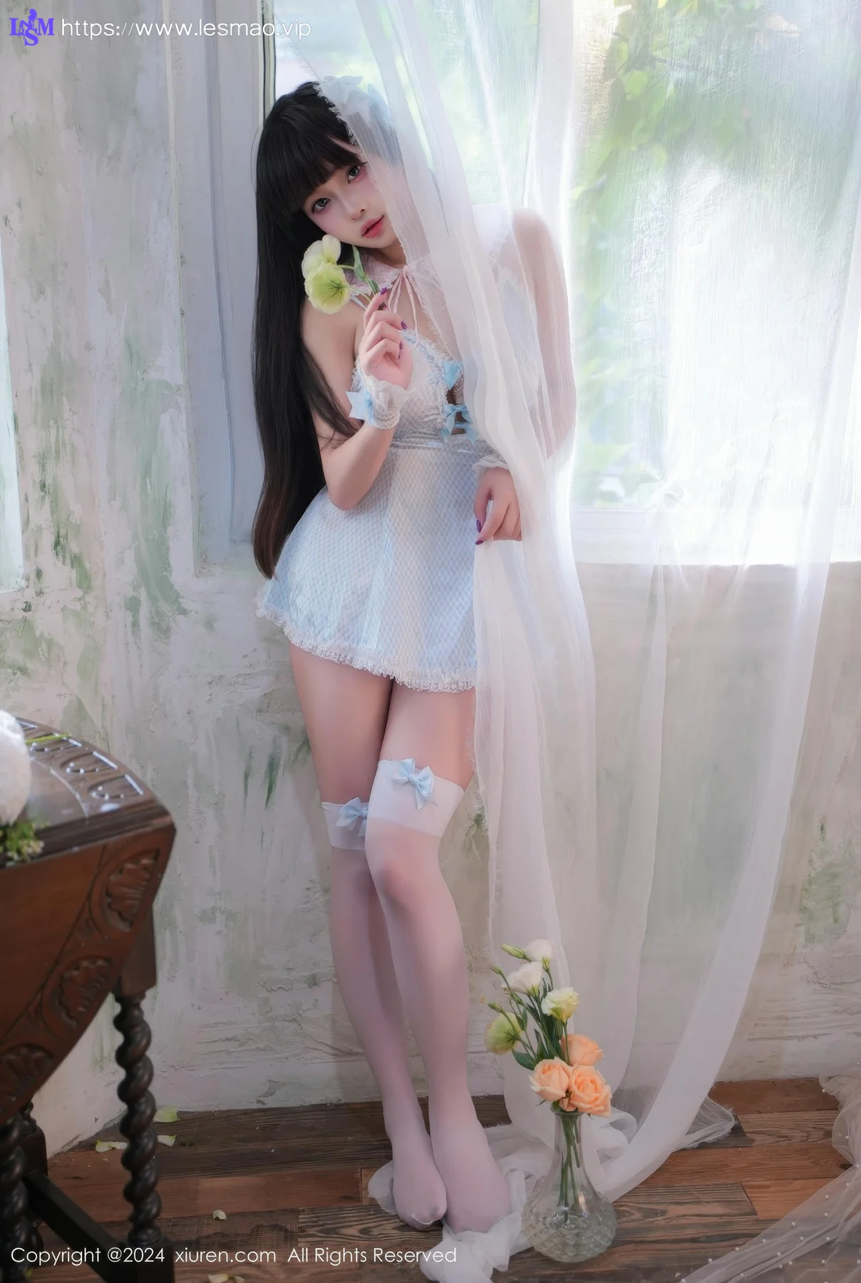 XiuRen 秀人 No.9258 正妹Abby 首套写真性感女仆装扮 - 20