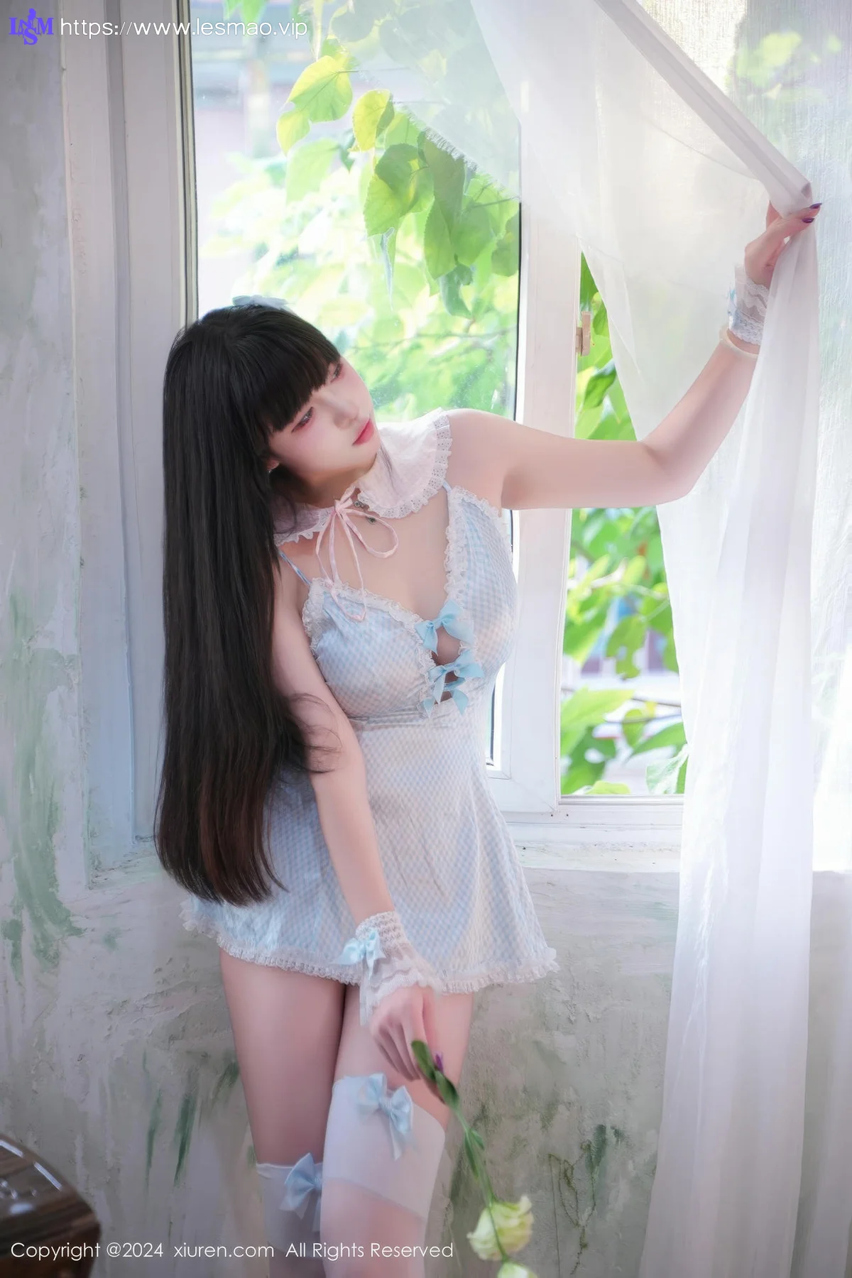 XiuRen 秀人 No.9258 正妹Abby 首套写真性感女仆装扮 - 28