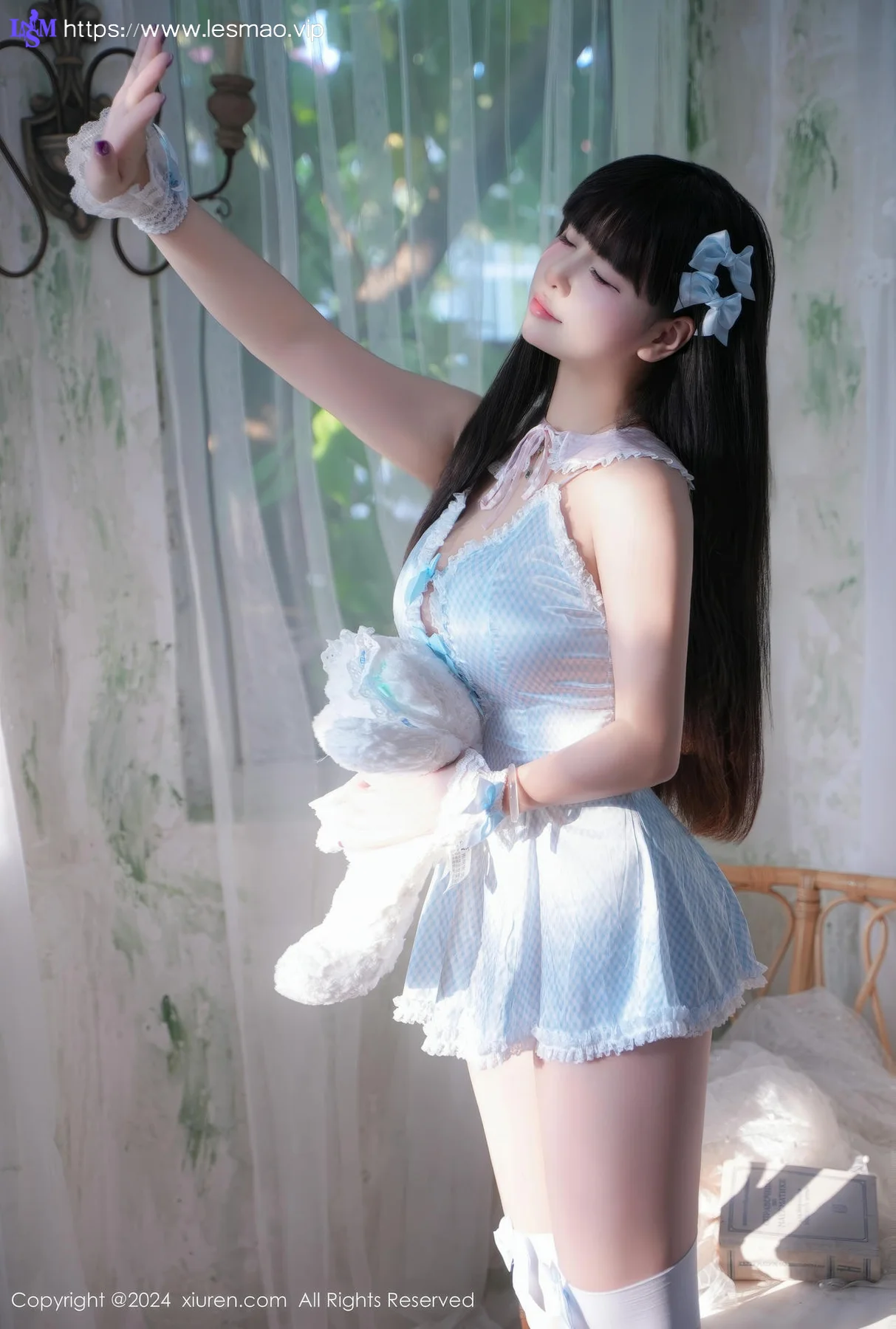 XiuRen 秀人 No.9258 正妹Abby 首套写真性感女仆装扮 - 33